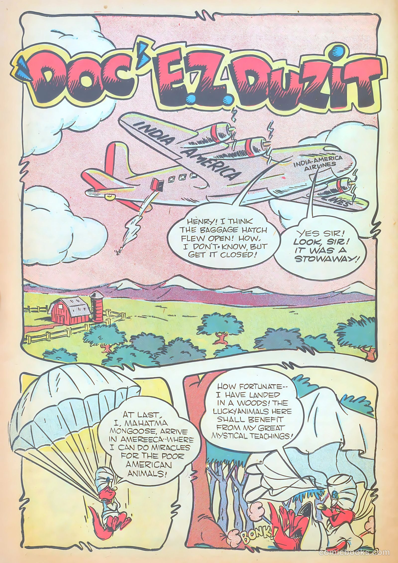 Ha Ha Comics #71 (1950) — page 36 of 52