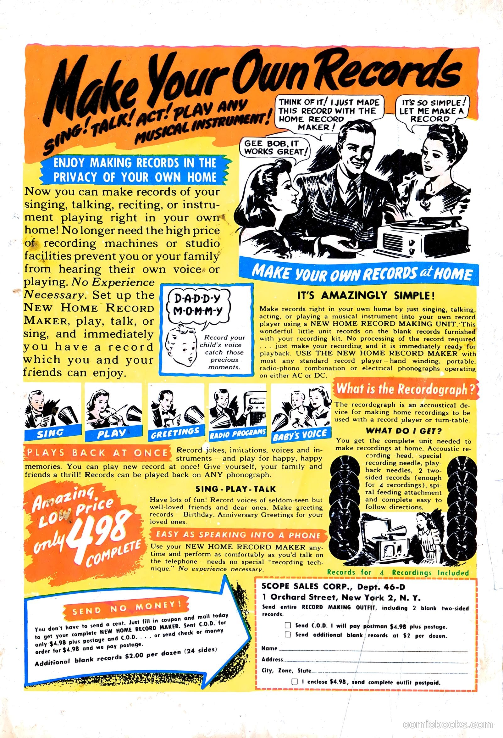 Ha Ha Comics #72 (1950) — page 53 of 53