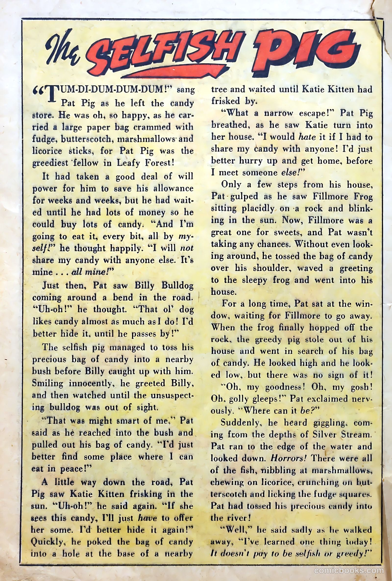 Ha Ha Comics #73 (1950) — page 28 of 52