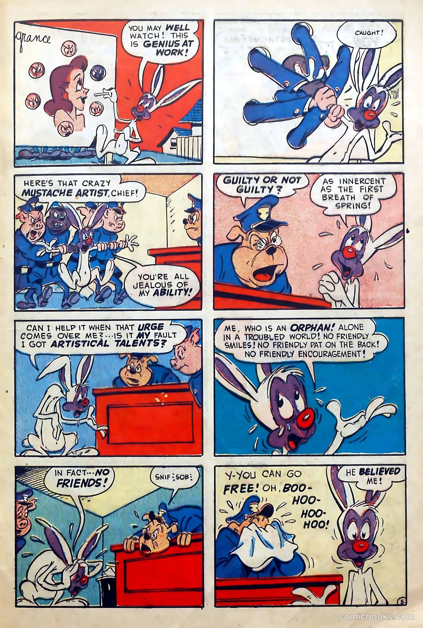Ha Ha Comics #73 (1950) — page 41 of 52