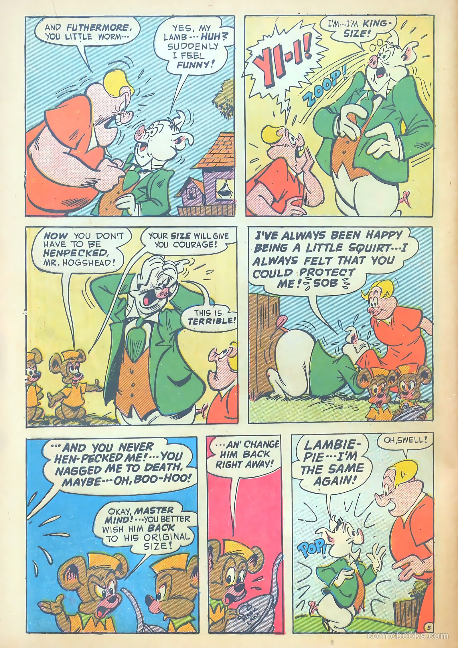Ha Ha Comics #75 (1950) — page 40 of 52