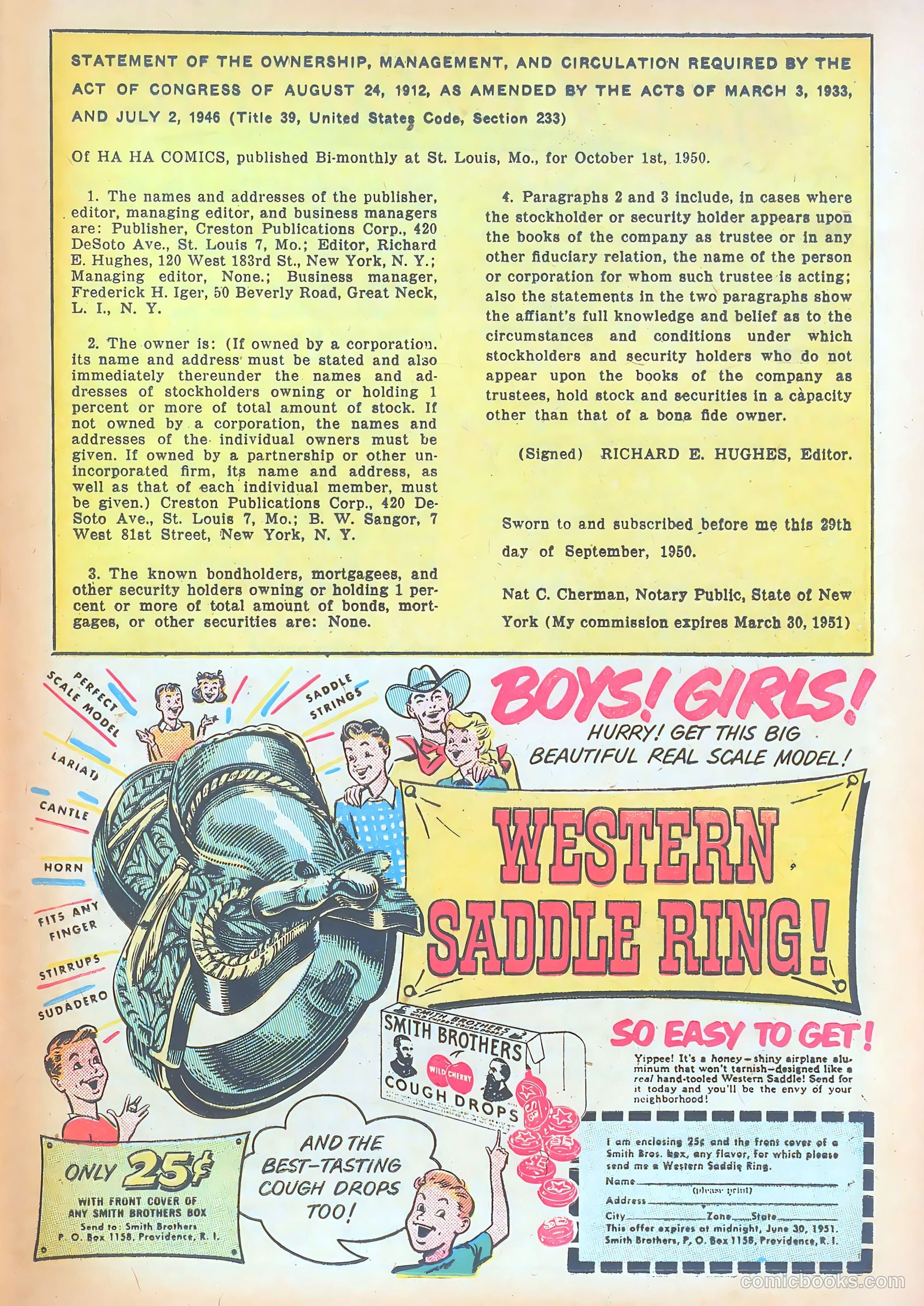 Ha Ha Comics #76 (1951) — page 37 of 52