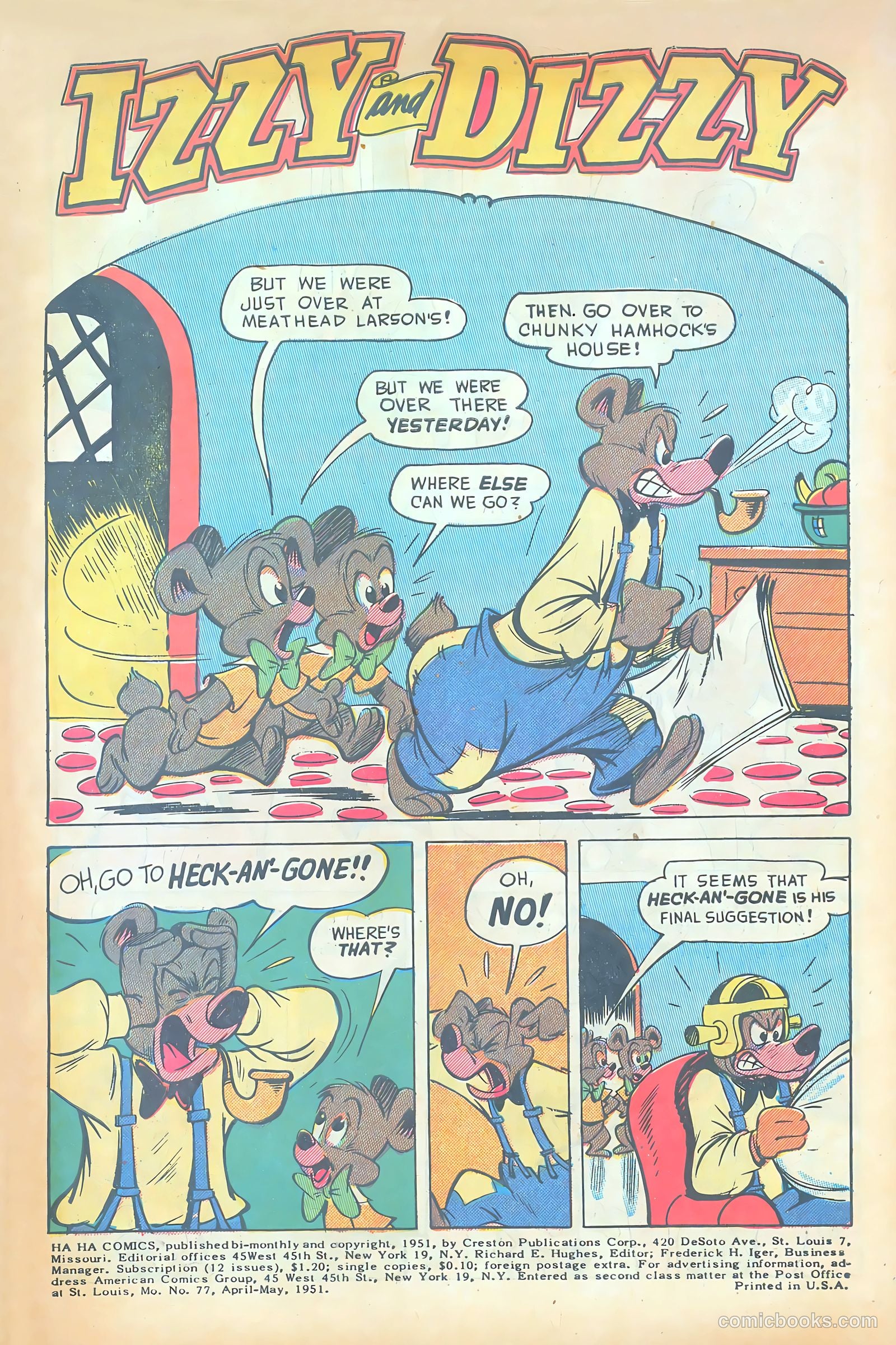 Ha Ha Comics #77 (1951) — page 3 of 52