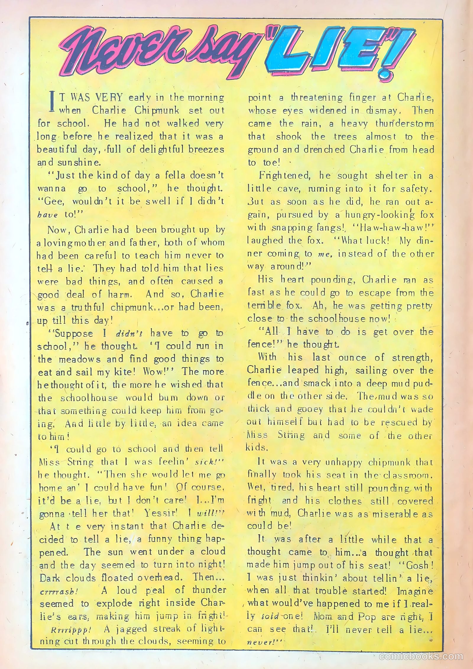 Ha Ha Comics #79 (1951) — page 18 of 52