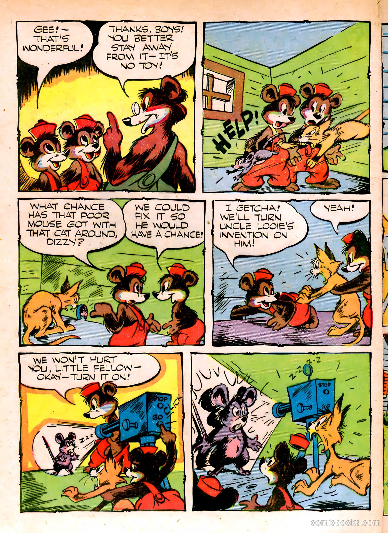 Ha Ha Comics #8 (1944) — page 4 of 60
