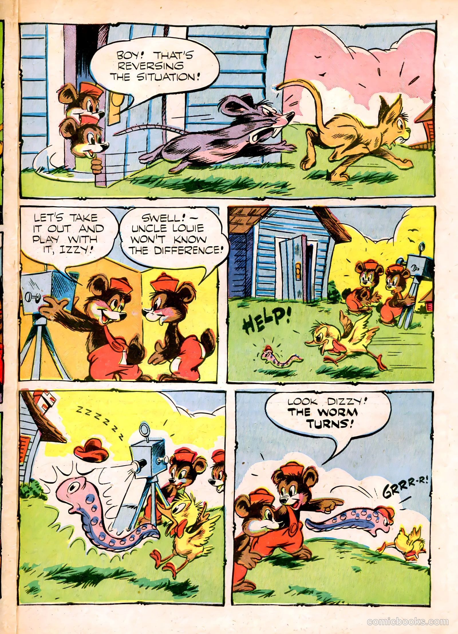 Ha Ha Comics #8 (1944) — page 5 of 60