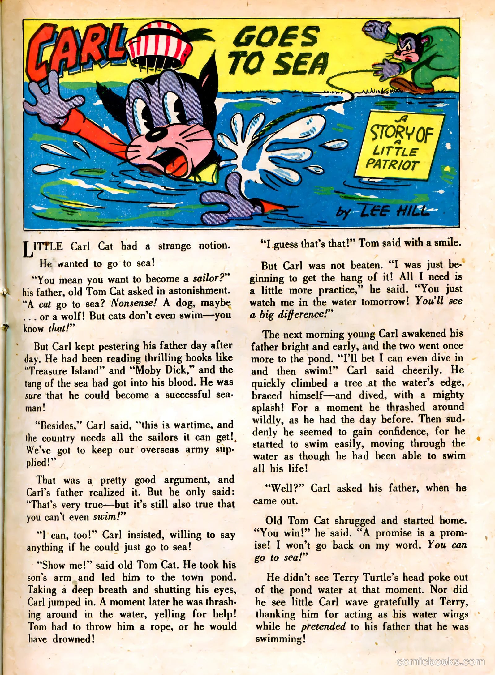 Ha Ha Comics #8 (1944) — page 23 of 60