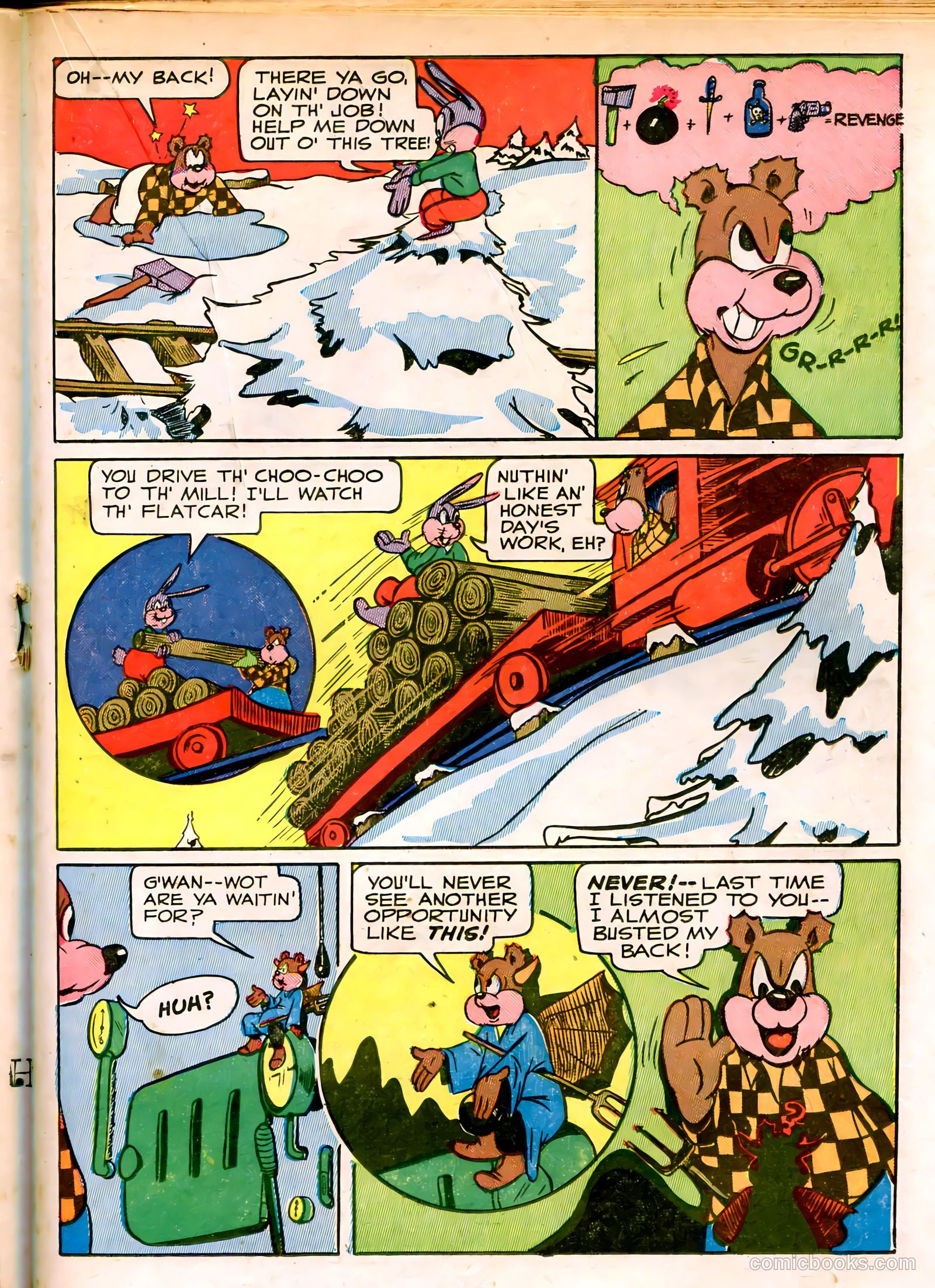 Ha Ha Comics #8 (1944) — page 35 of 60