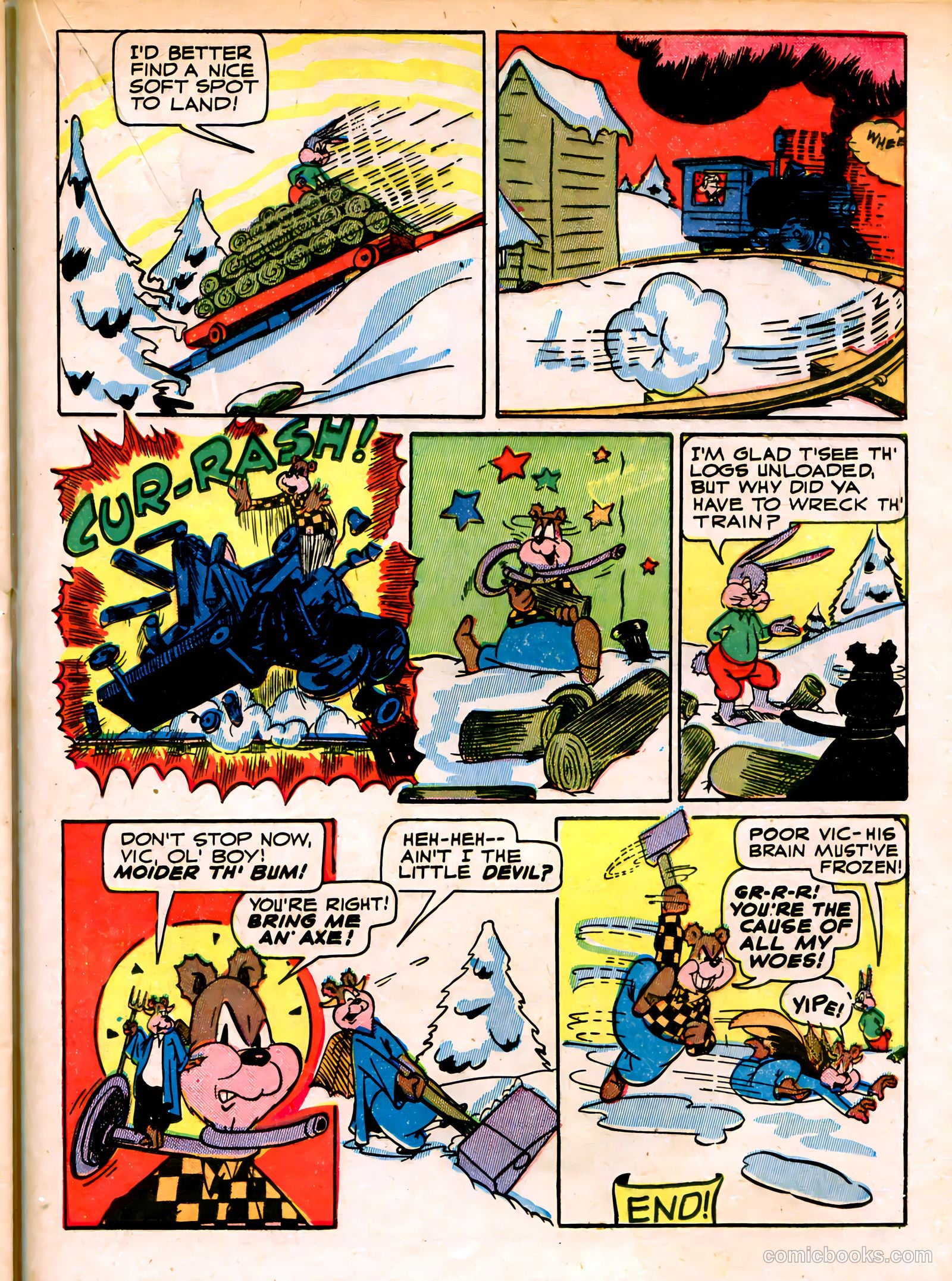 Ha Ha Comics #8 (1944) — page 37 of 60