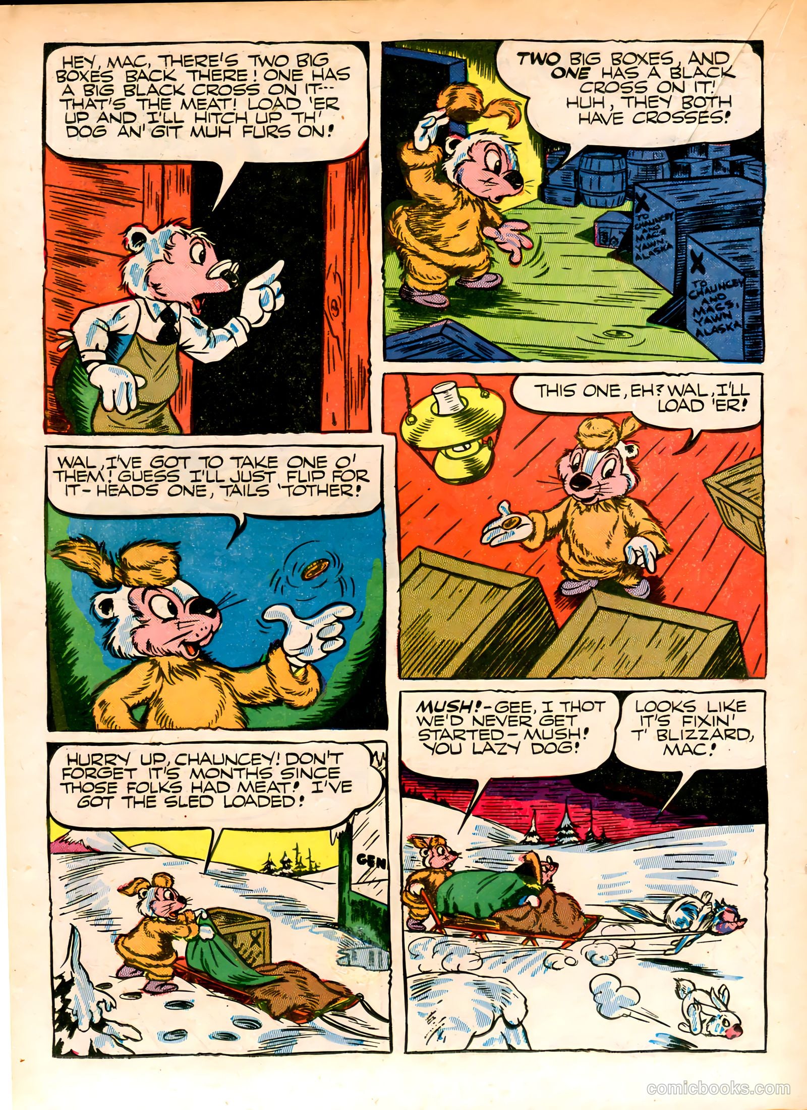 Ha Ha Comics #8 (1944) — page 40 of 60