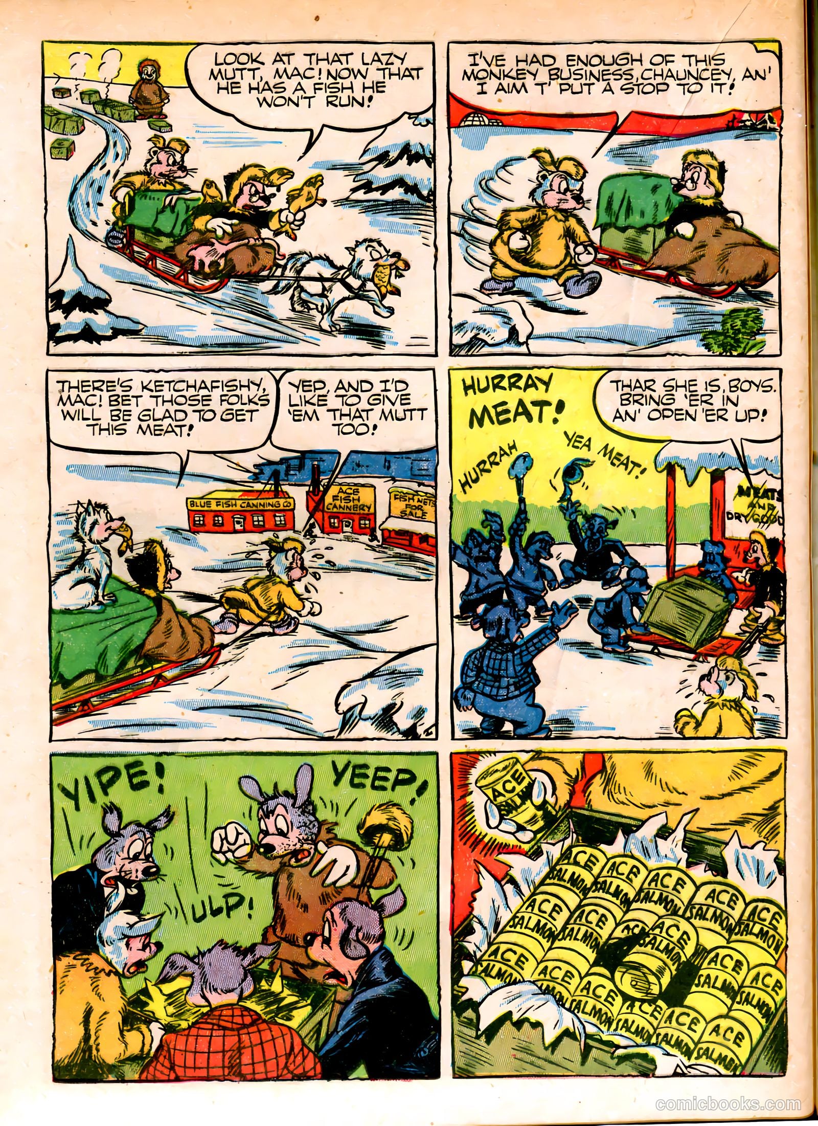 Ha Ha Comics #8 (1944) — page 42 of 60
