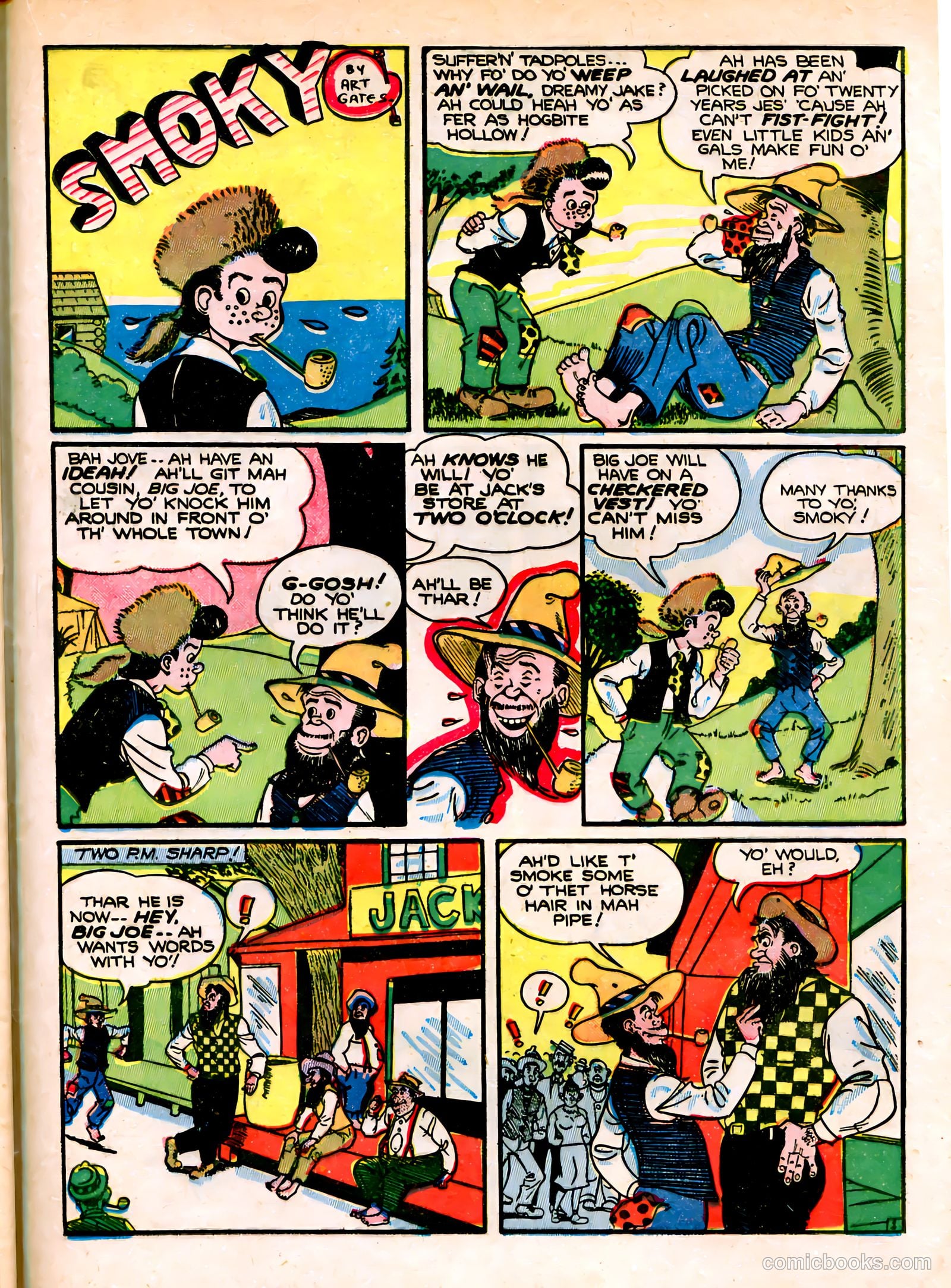 Ha Ha Comics #8 (1944) — page 43 of 60