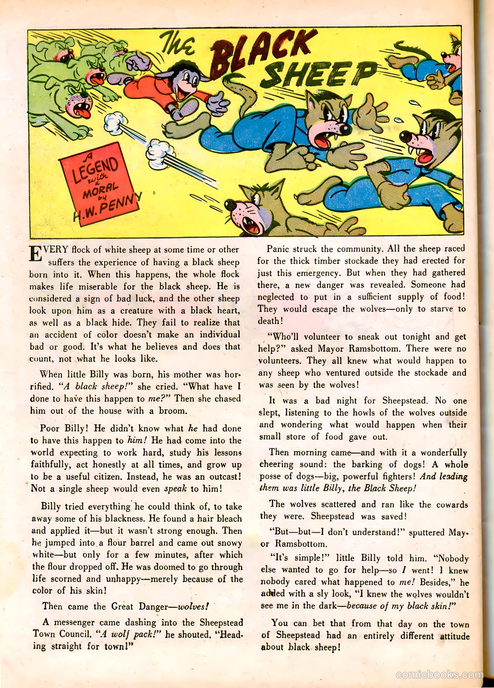 Ha Ha Comics #8 (1944) — page 52 of 60