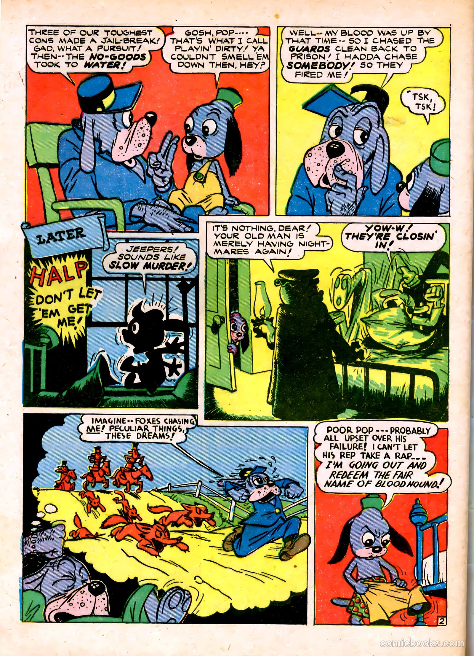 Ha Ha Comics #8 (1944) — page 54 of 60