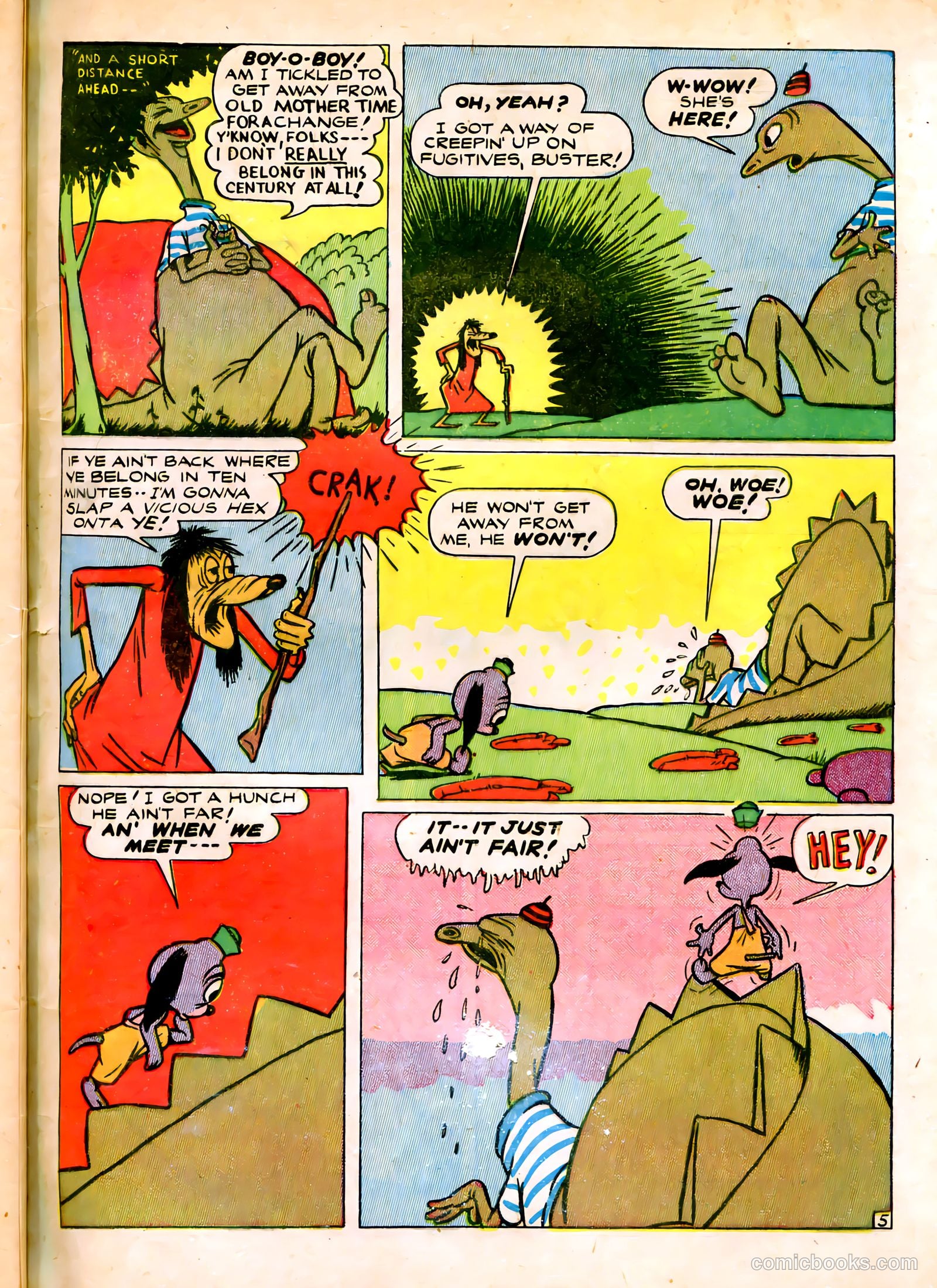 Ha Ha Comics #8 (1944) — page 57 of 60
