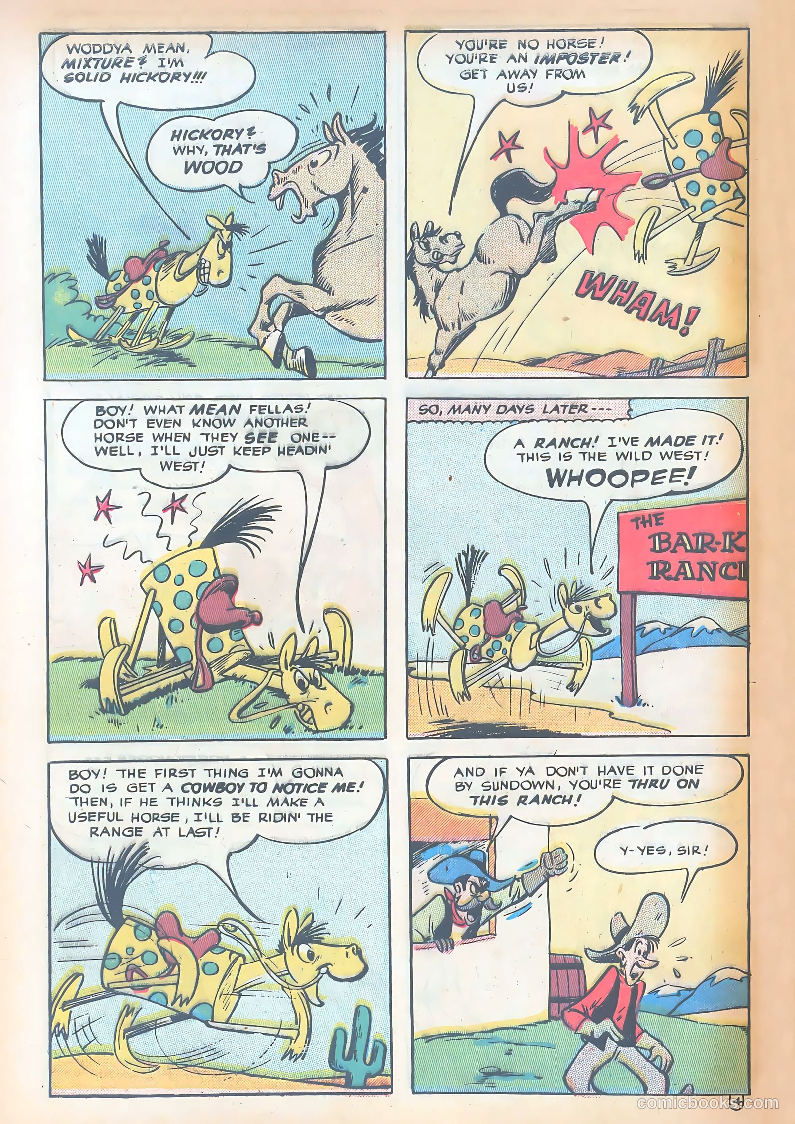 Ha Ha Comics #80 (1951) — page 46 of 52