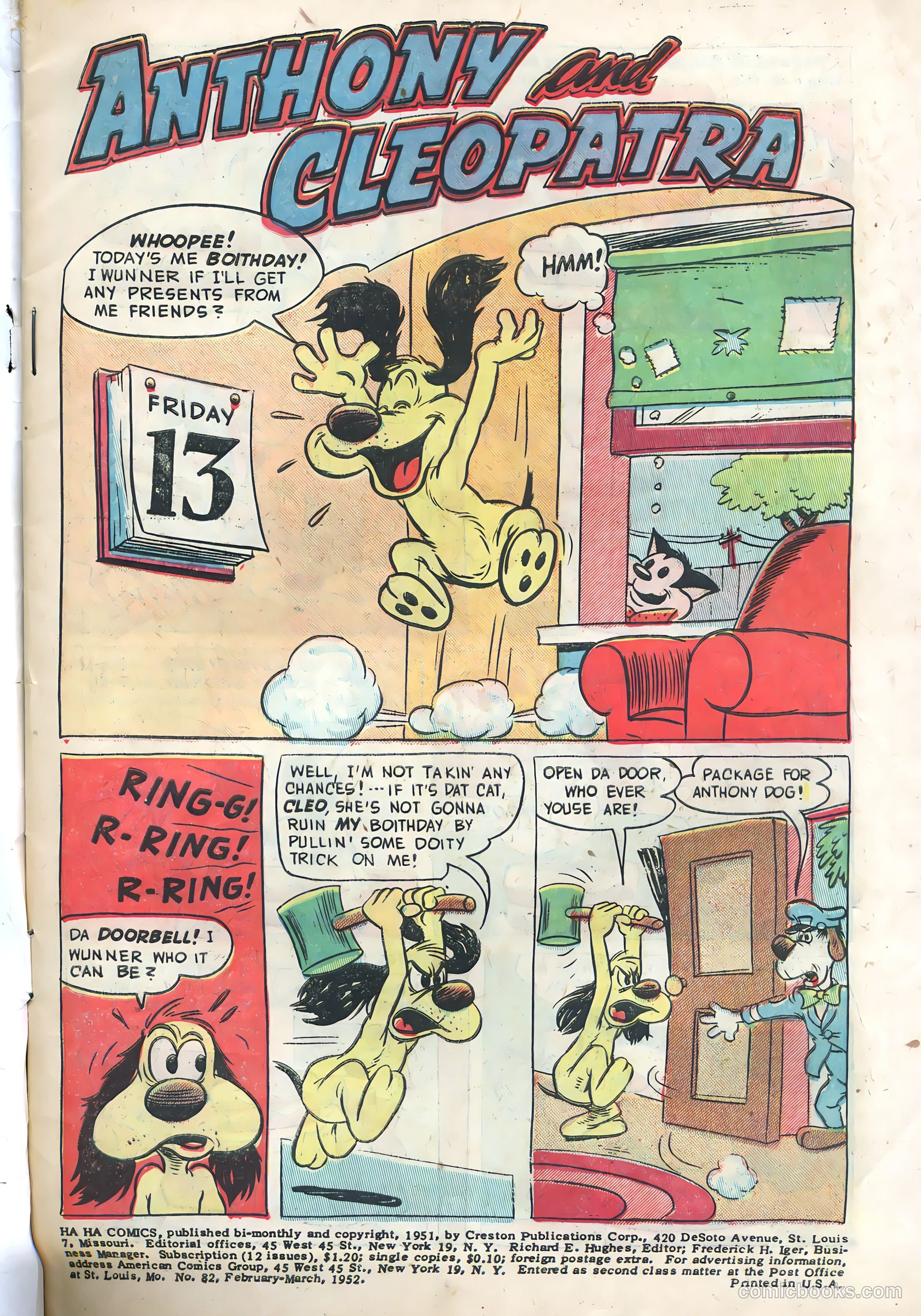 Ha Ha Comics #82 (1952) — page 3 of 36
