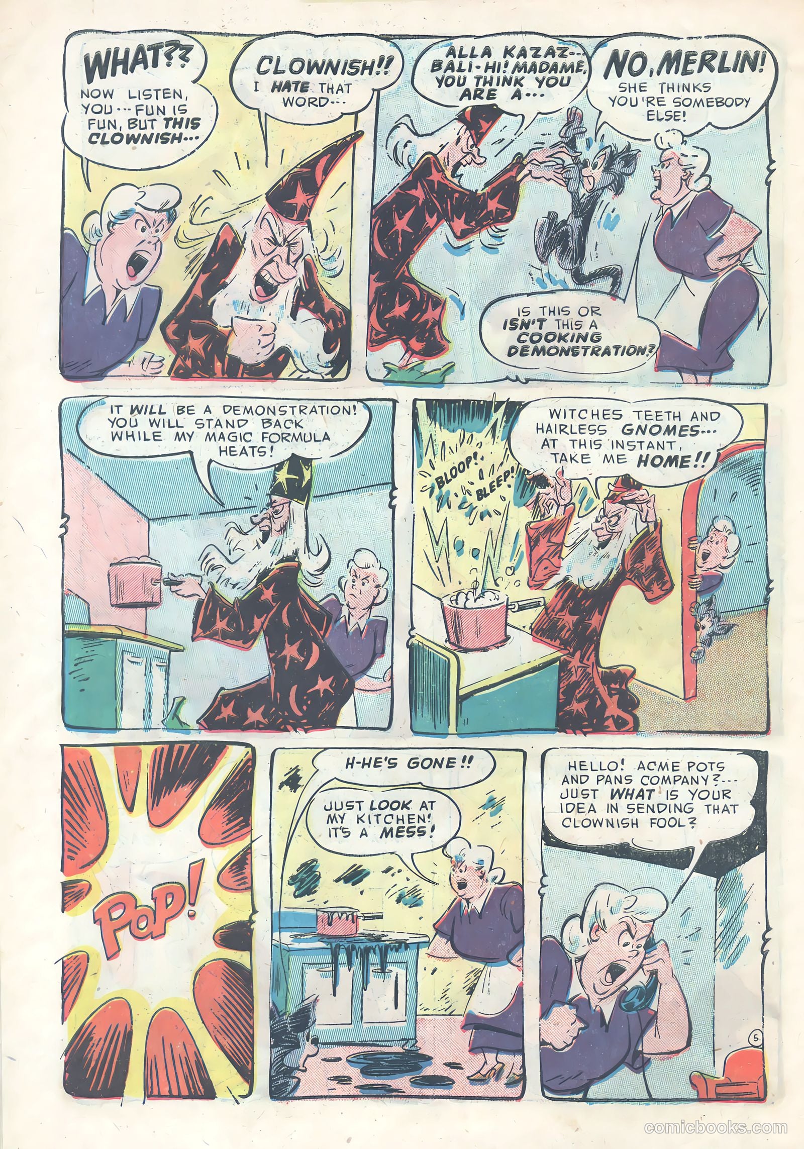 Ha Ha Comics #82 (1952) — page 32 of 36