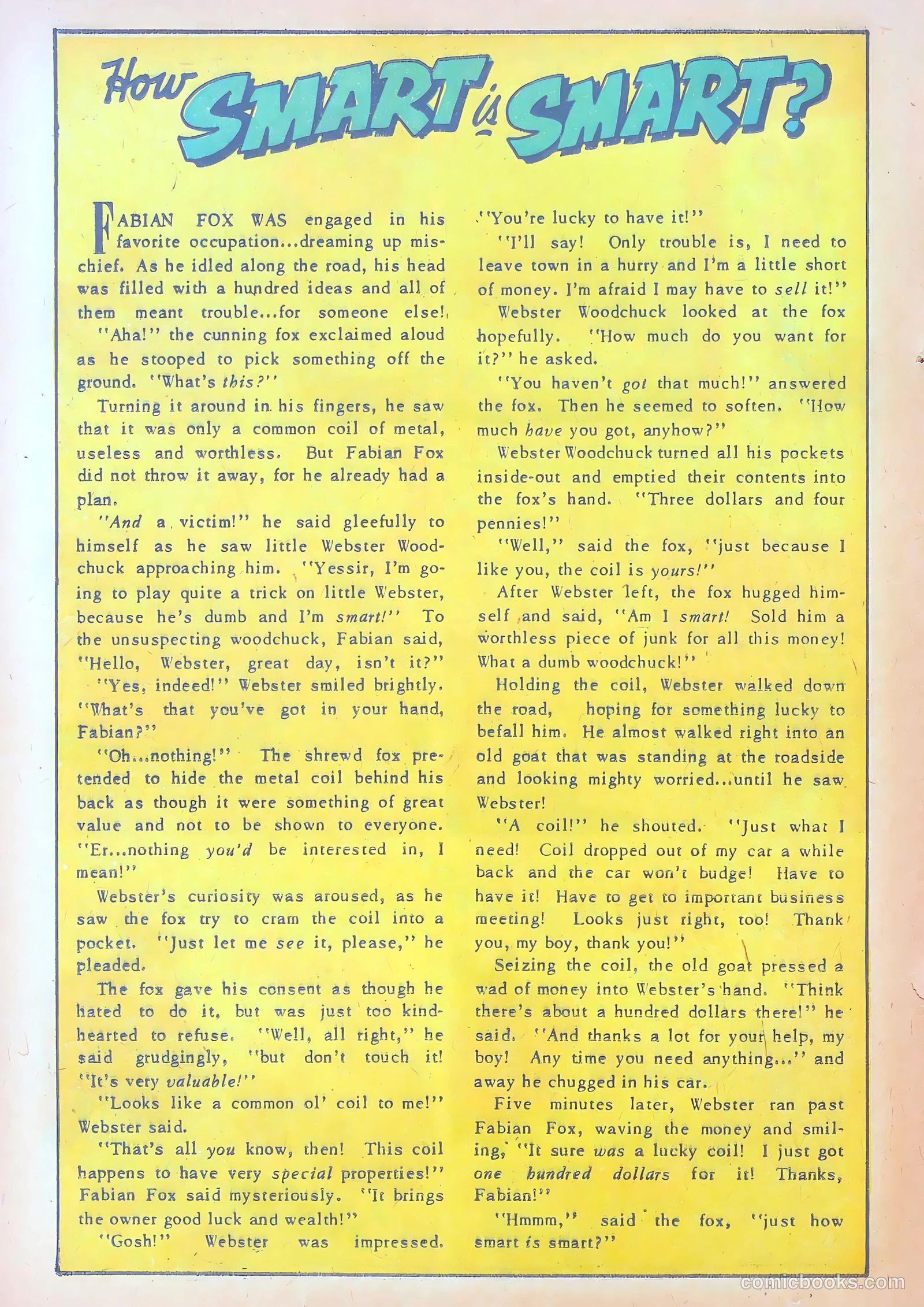 Ha Ha Comics #84 (1952) — page 20 of 36