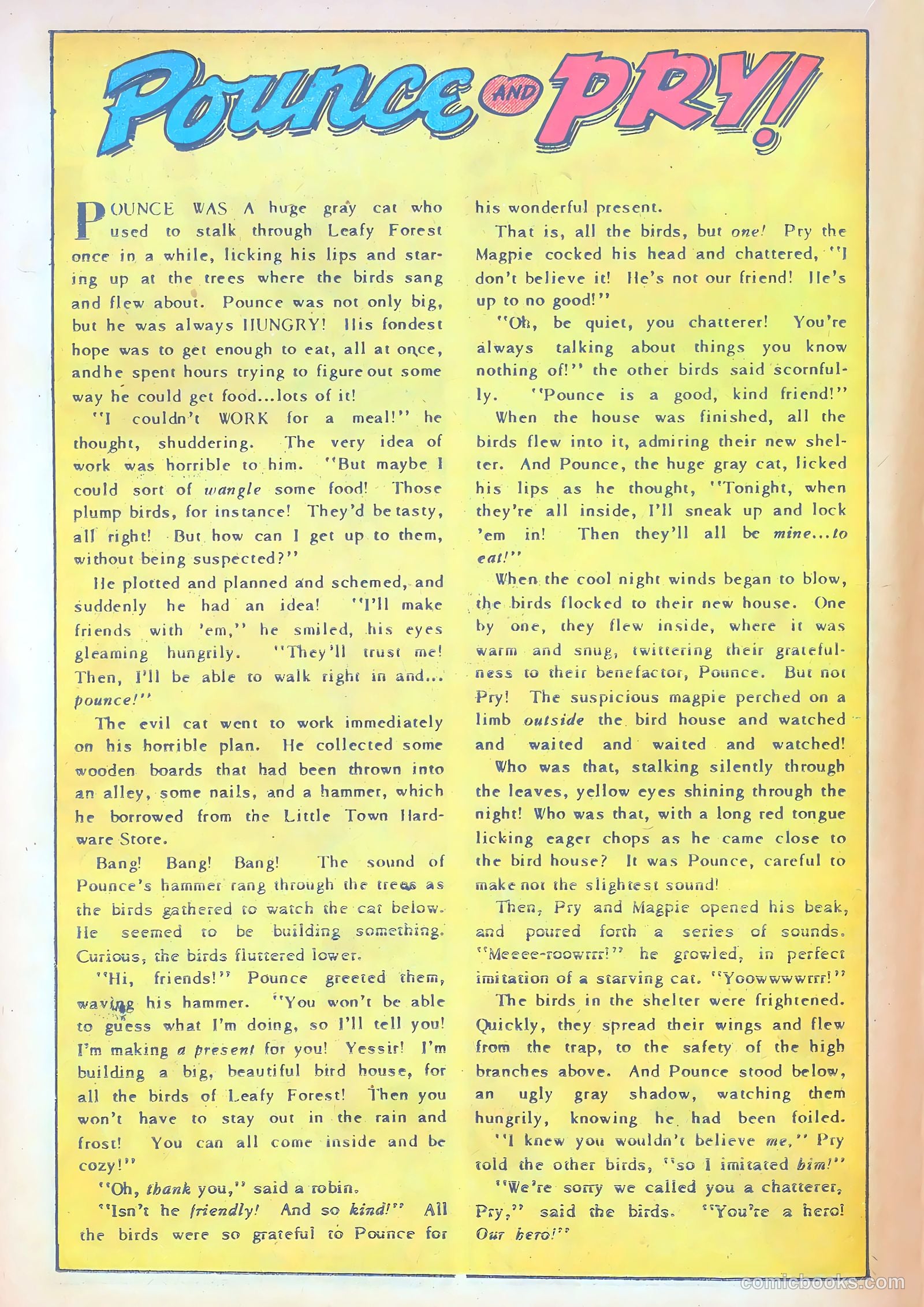 Ha Ha Comics #85 (1952) — page 16 of 36