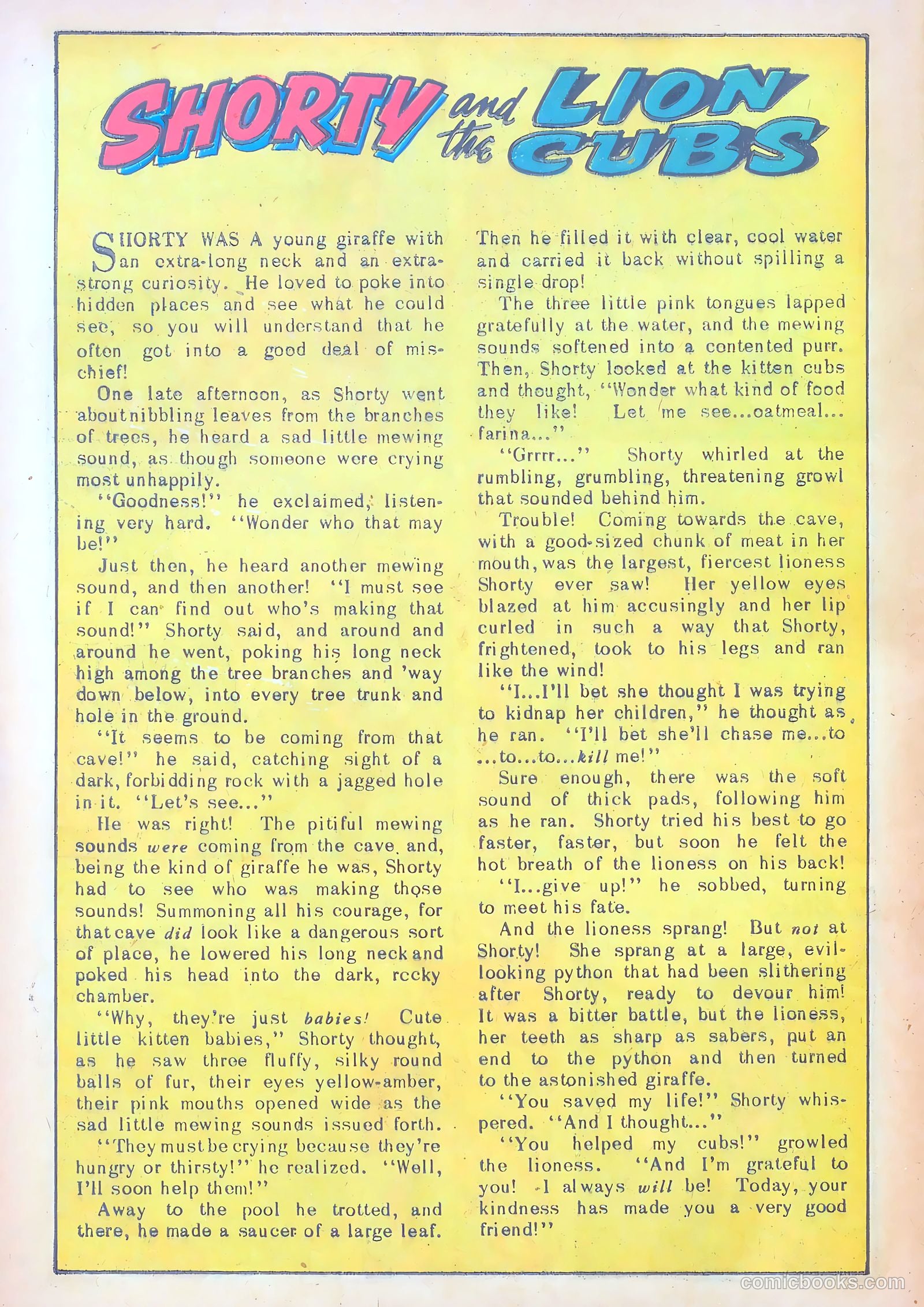 Ha Ha Comics #85 (1952) — page 28 of 36