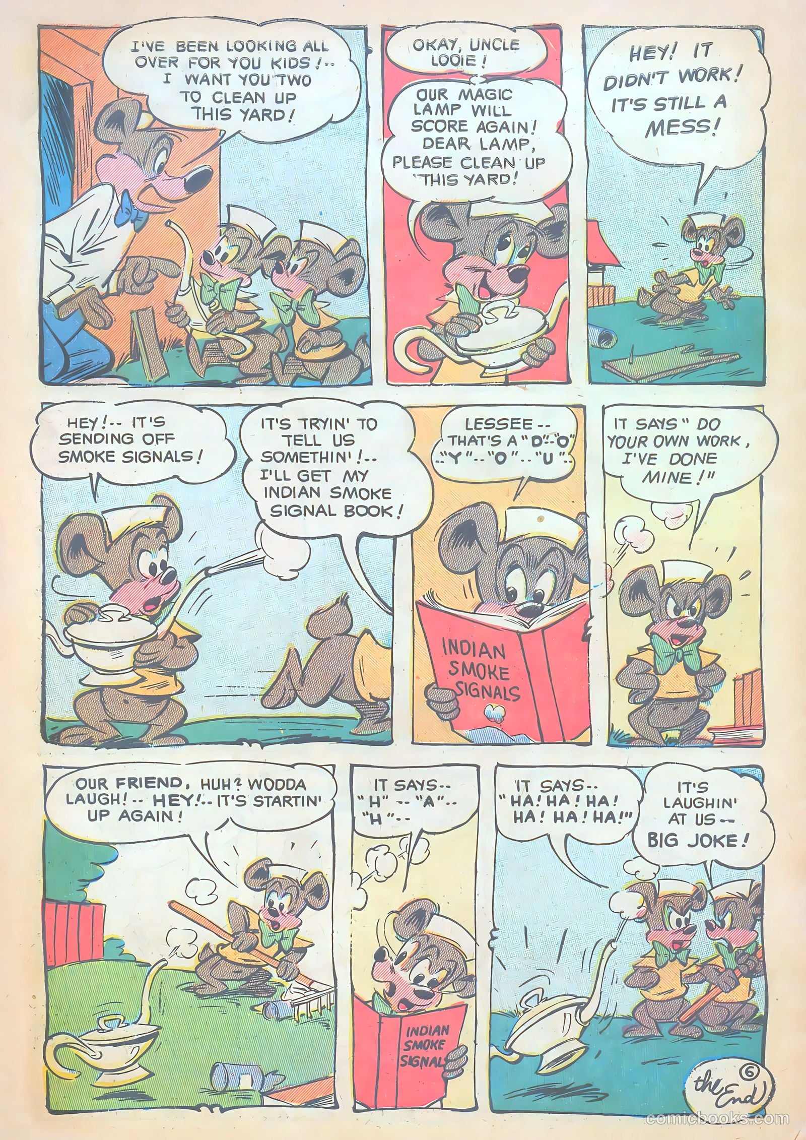 Ha Ha Comics #86 (1952) — page 34 of 36