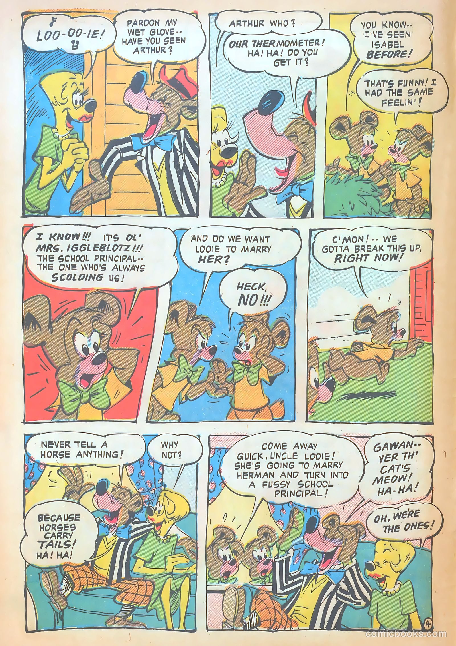 Ha Ha Comics #87 (1952) — page 6 of 36