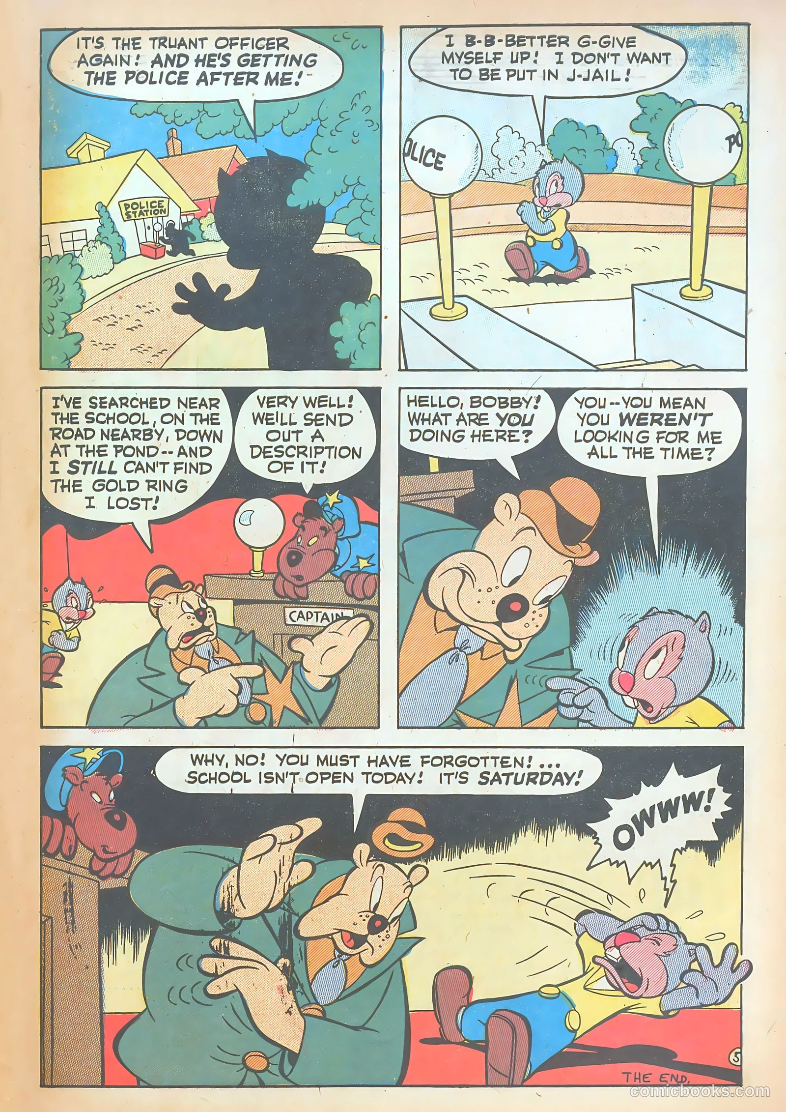 Ha Ha Comics #87 (1952) — page 33 of 36