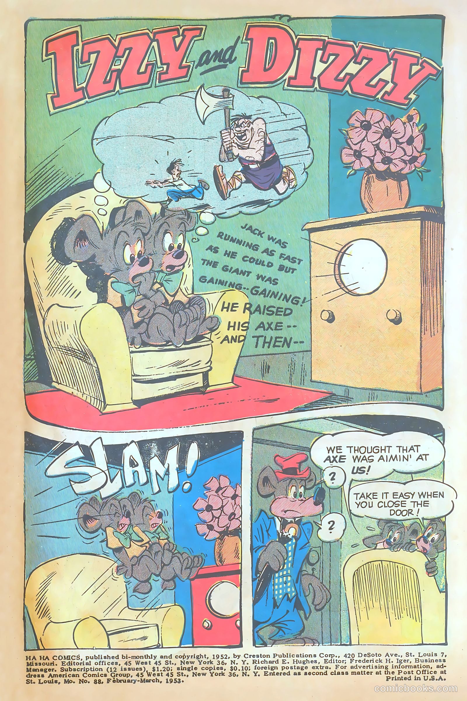 Ha Ha Comics #88 (1953) — page 3 of 36