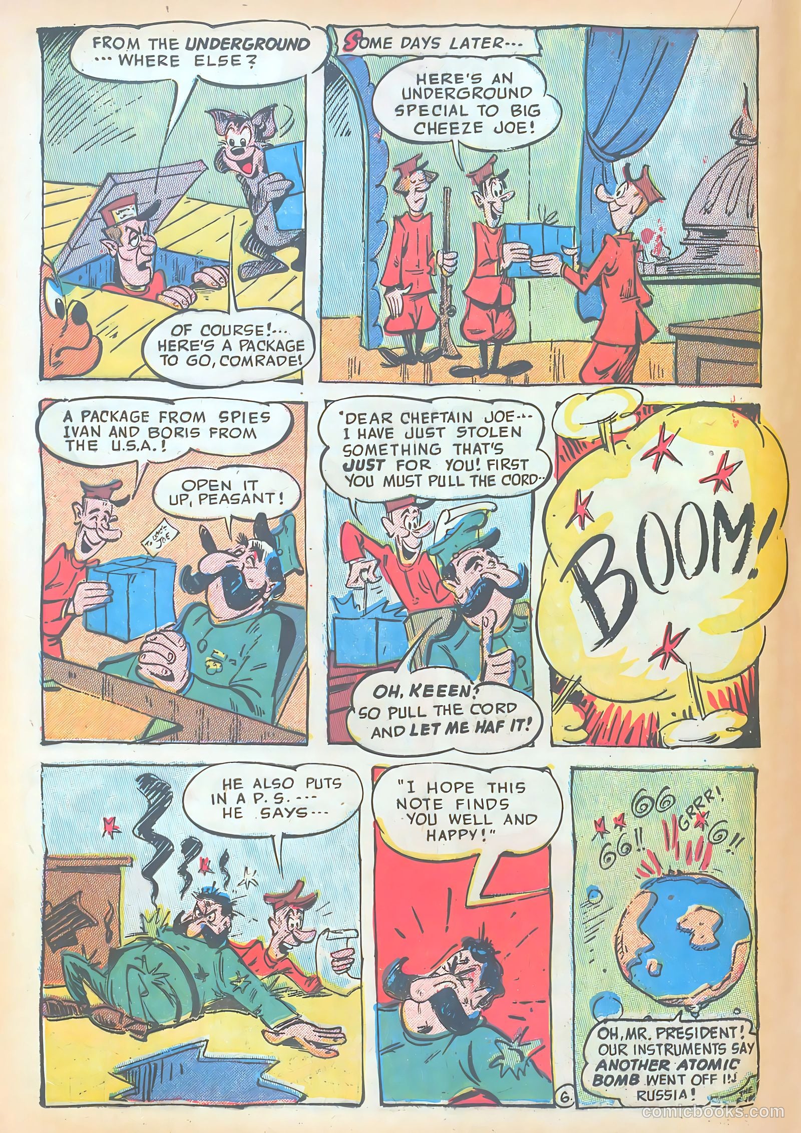 Ha Ha Comics #89 (1953) — page 16 of 36