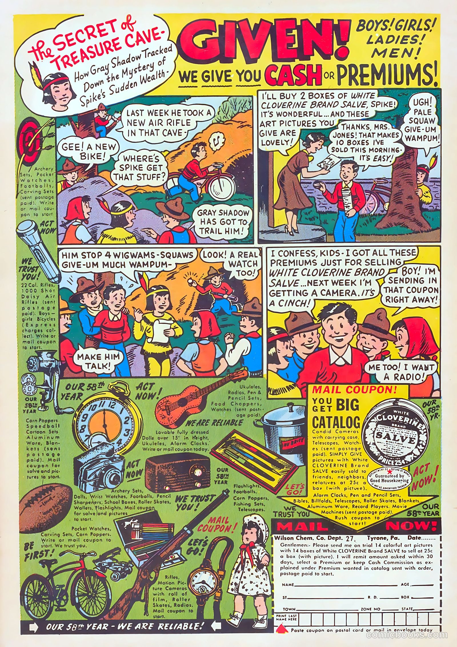 Ha Ha Comics #89 (1953) — page 36 of 36