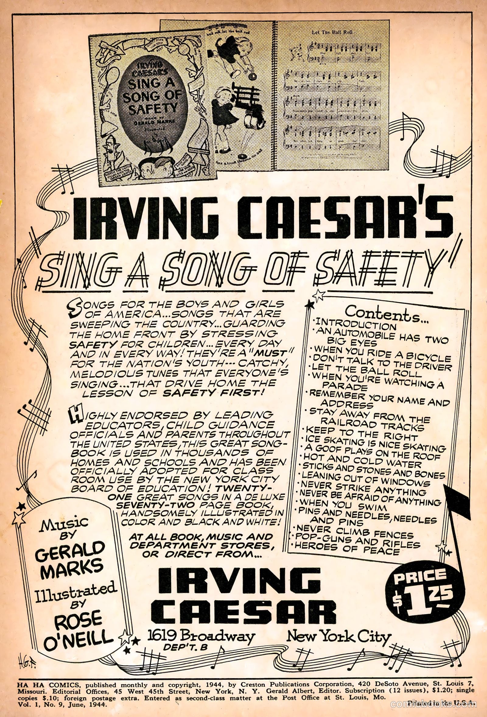 Ha Ha Comics #9 (1944) — page 2 of 52