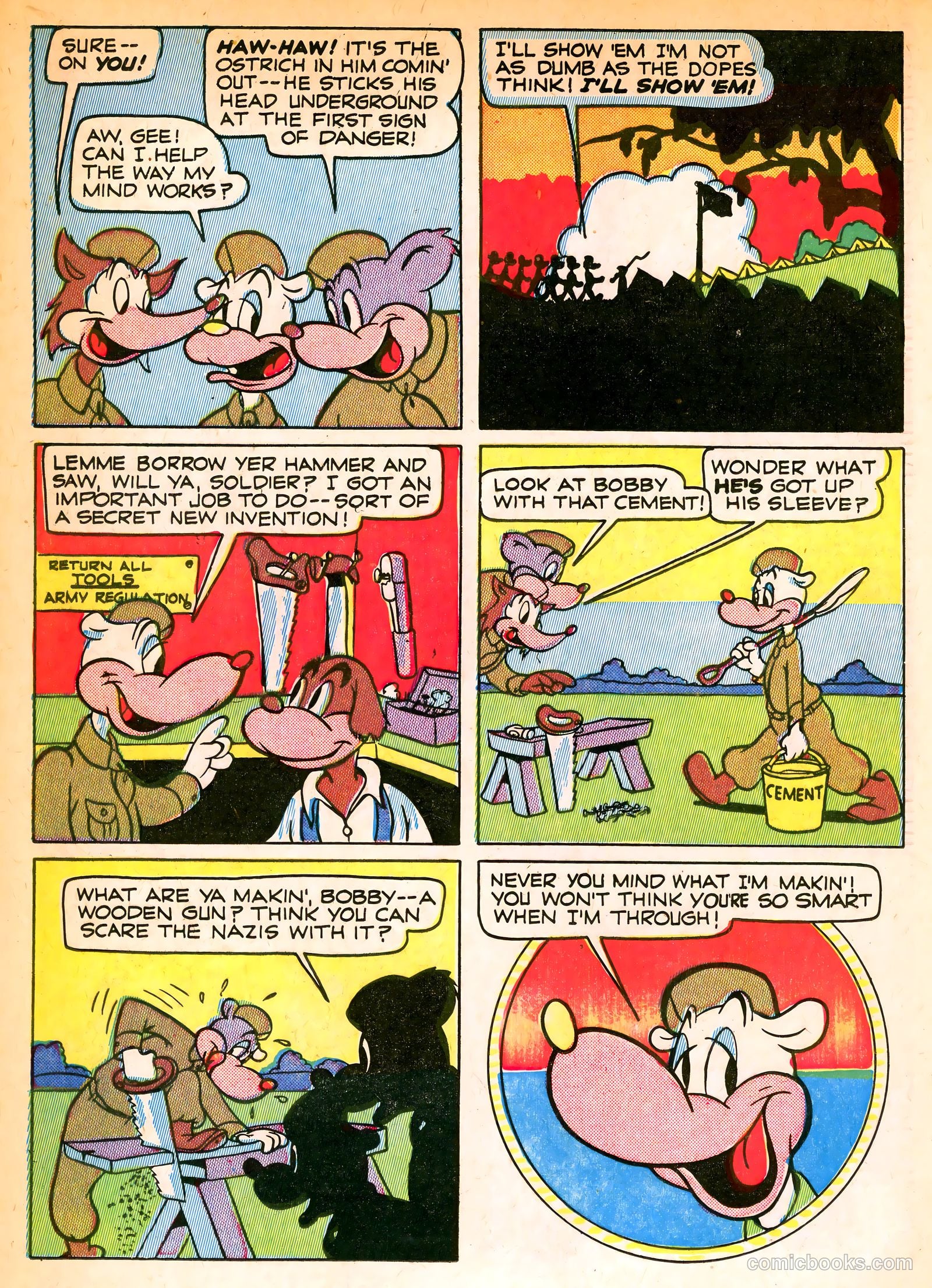 Ha Ha Comics #9 (1944) — page 34 of 52