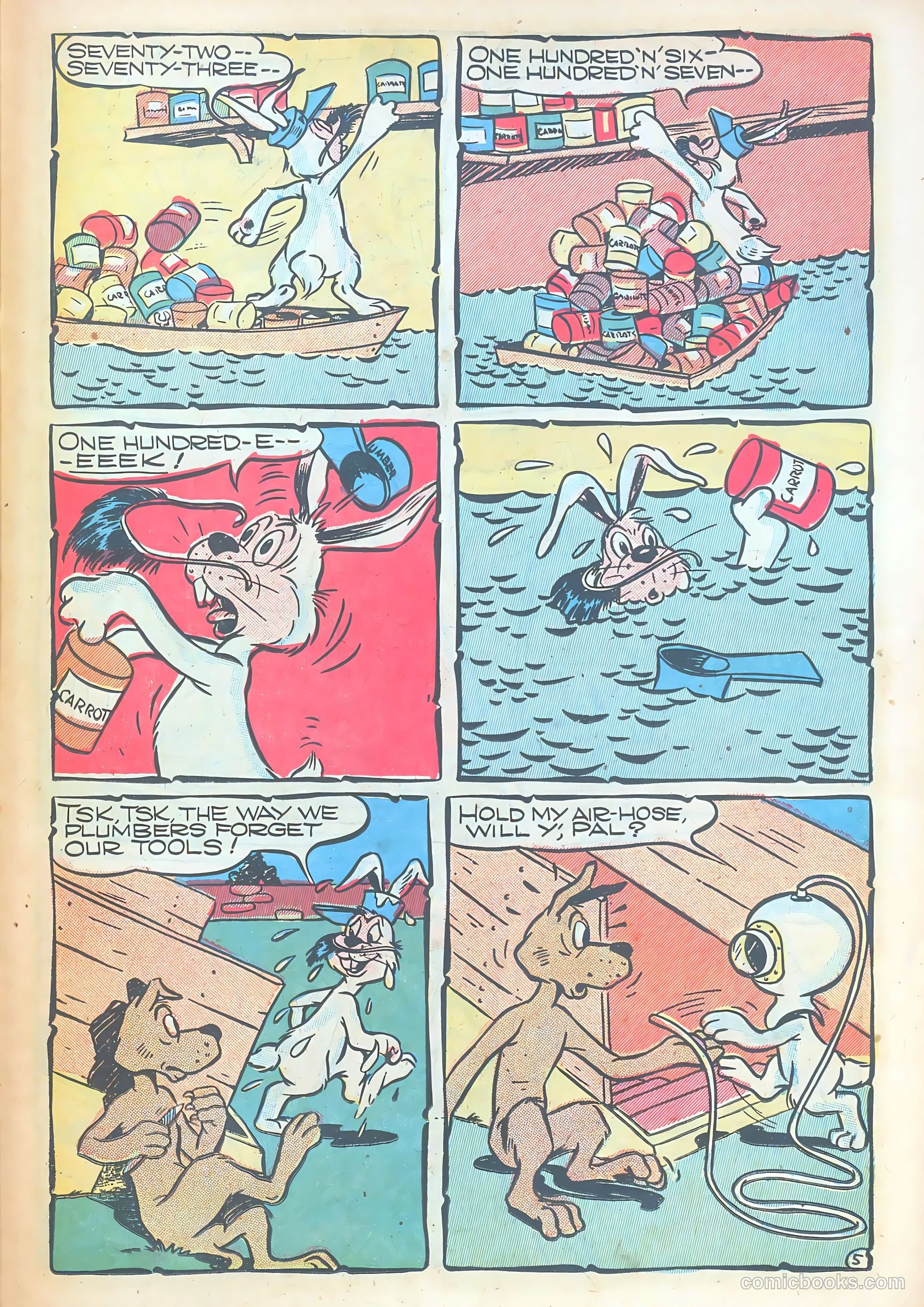 Ha Ha Comics #90 (1953) — page 23 of 36