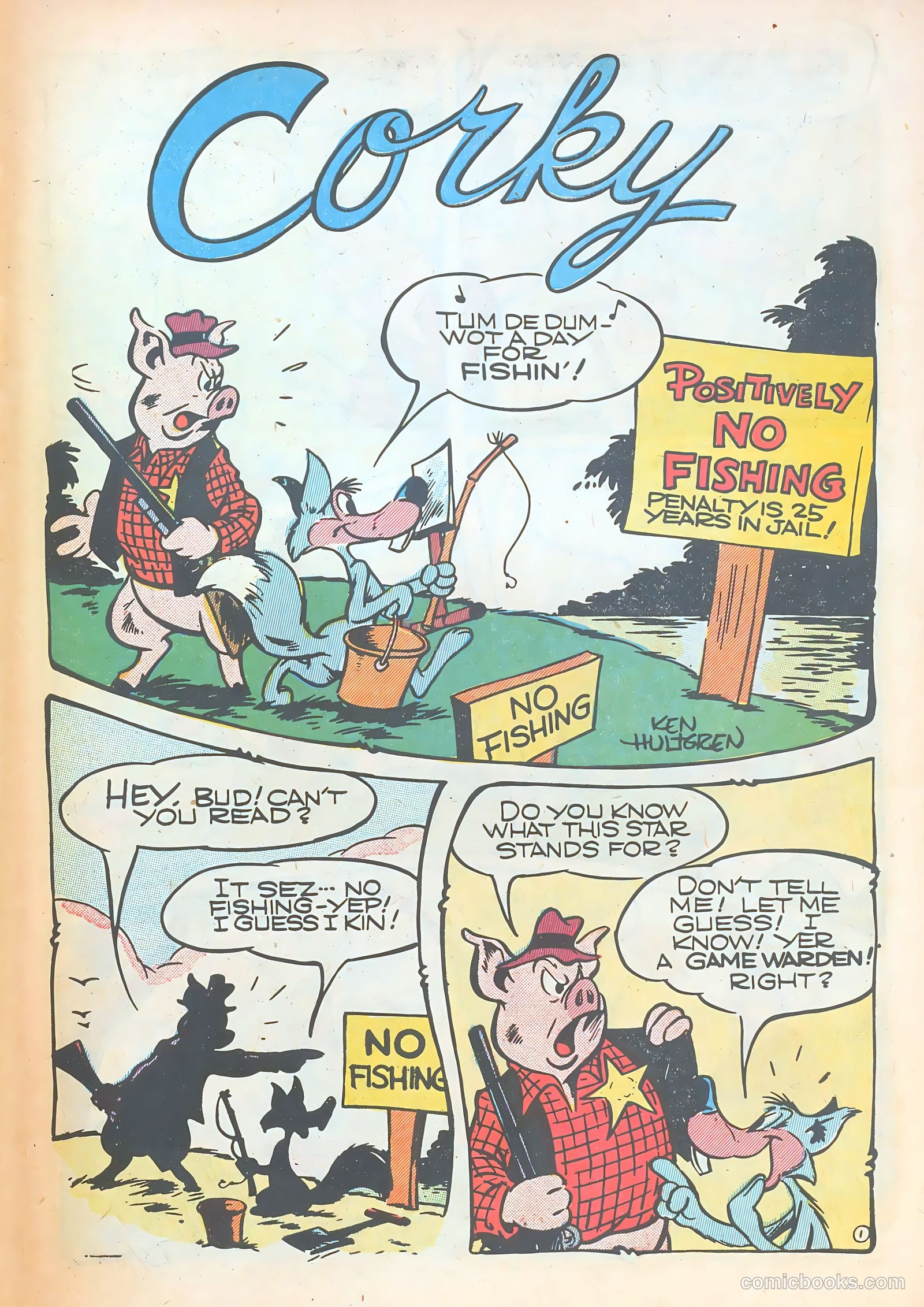 Ha Ha Comics #90 (1953) — page 31 of 36