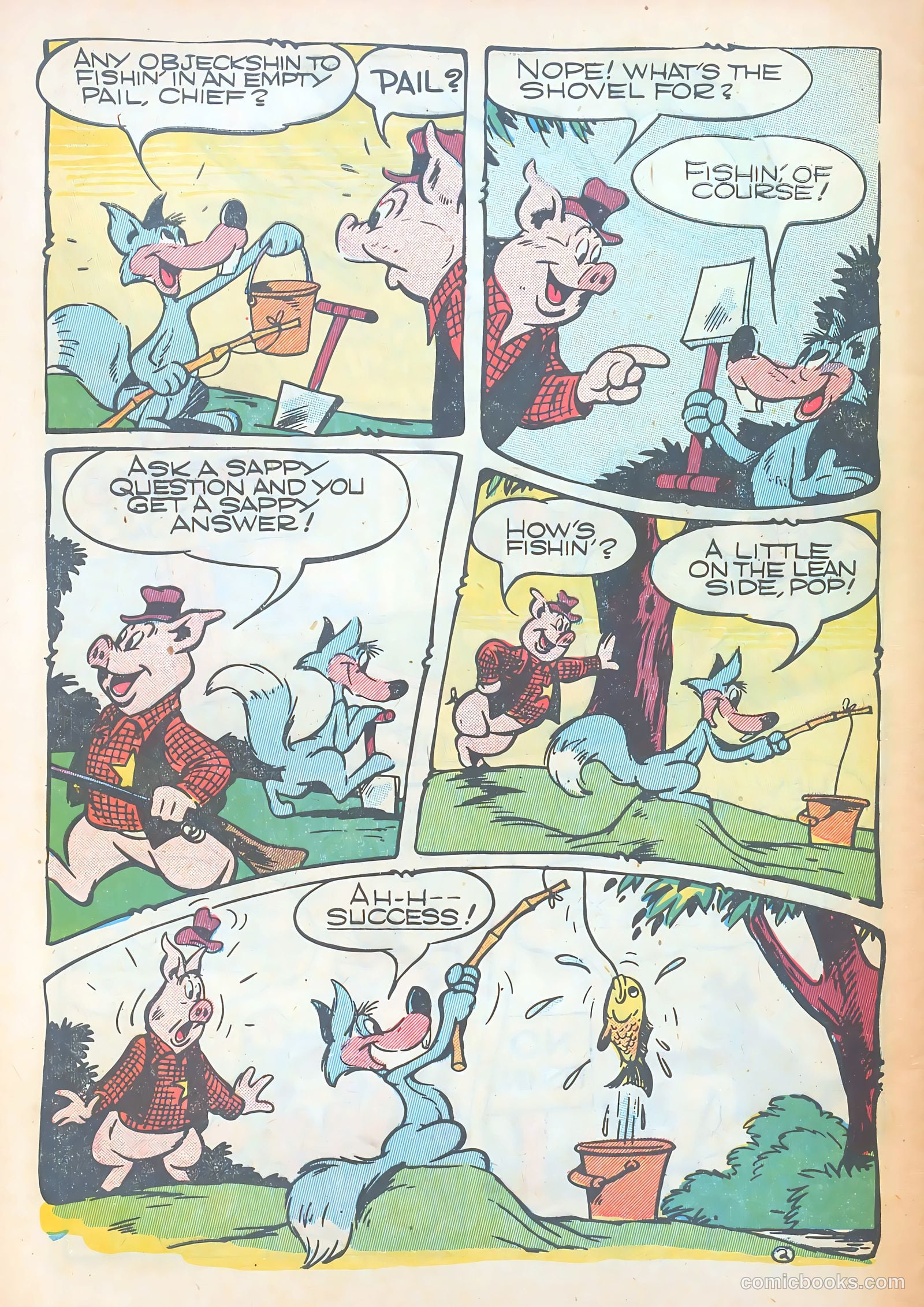 Ha Ha Comics #90 (1953) — page 32 of 36