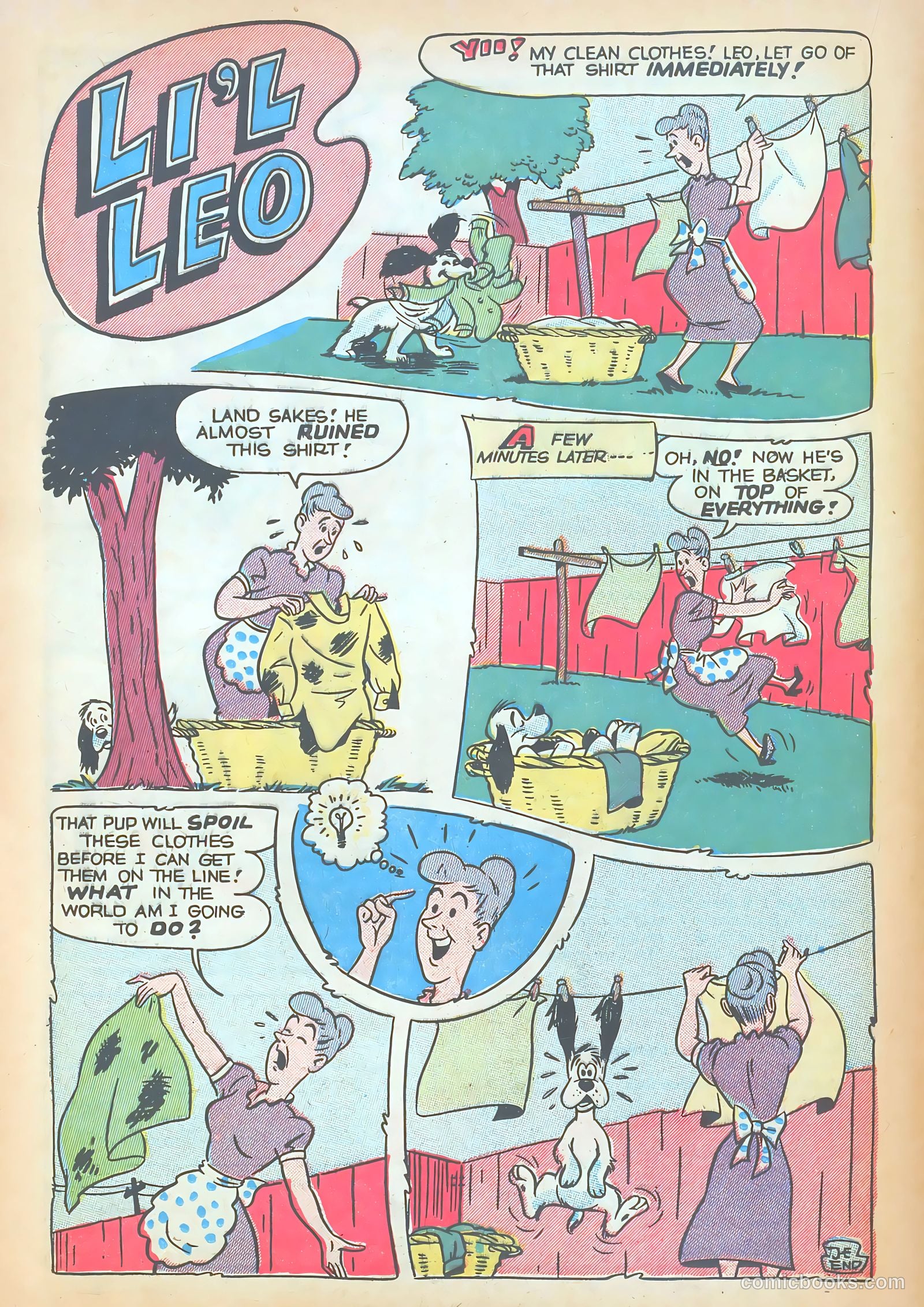 Ha Ha Comics #91 (1953) — page 16 of 36