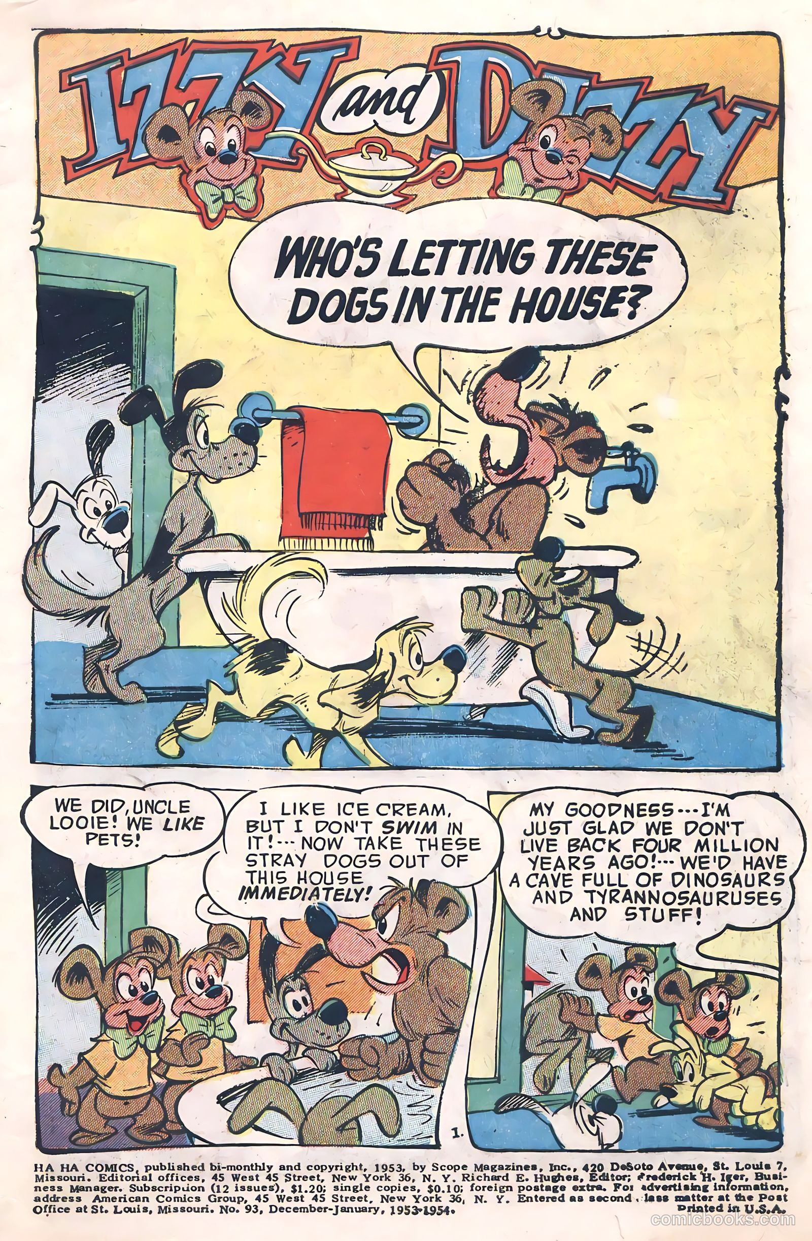 Ha Ha Comics #93 (1953) — page 3 of 36