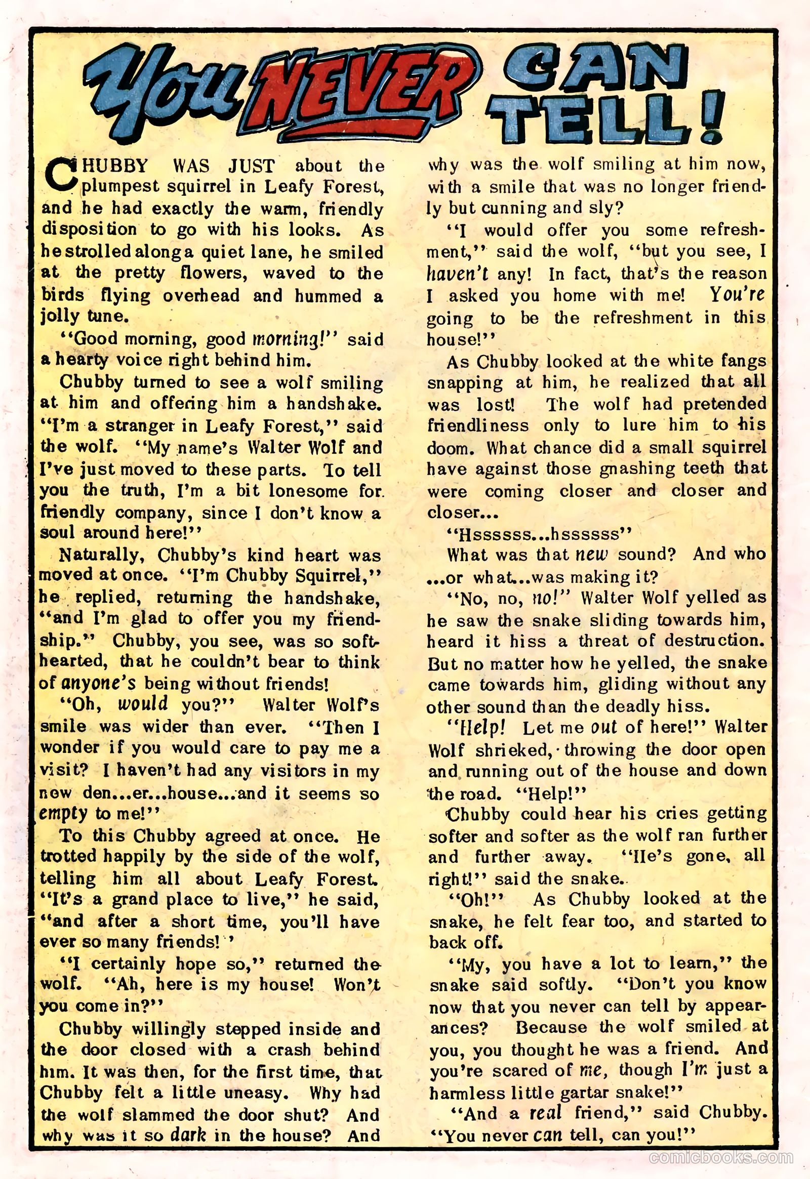 Ha Ha Comics #93 (1953) — page 10 of 36
