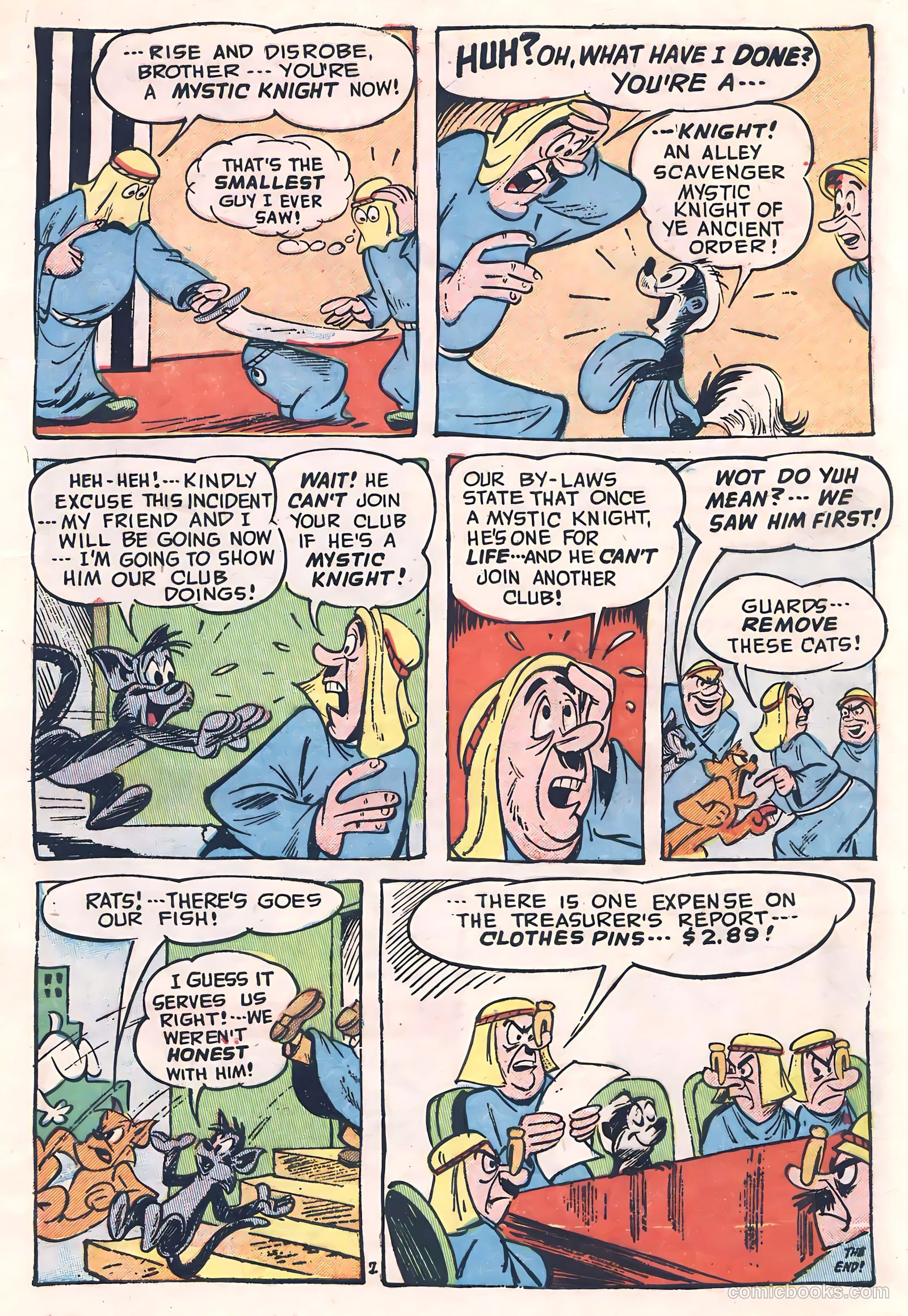Ha Ha Comics #93 (1953) — page 33 of 36