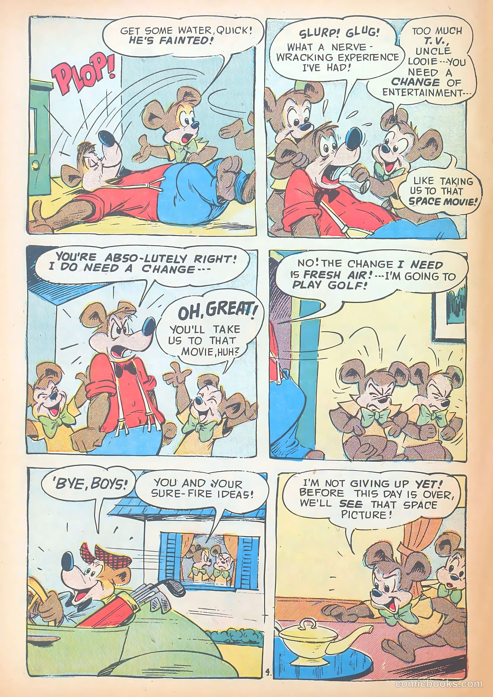 Ha Ha Comics #94 (1954) — page 6 of 36