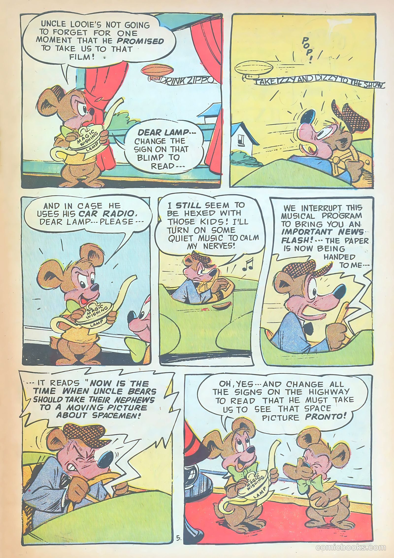 Ha Ha Comics #94 (1954) — page 7 of 36