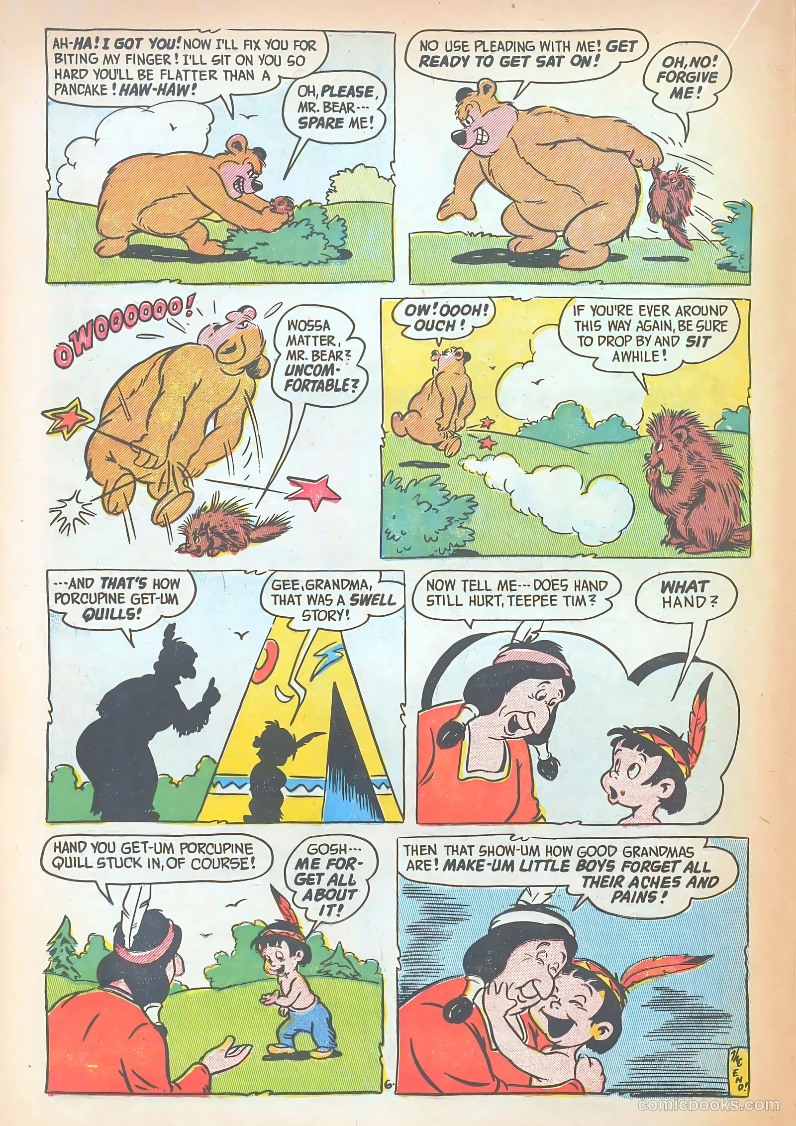 Ha Ha Comics #94 (1954) — page 16 of 36