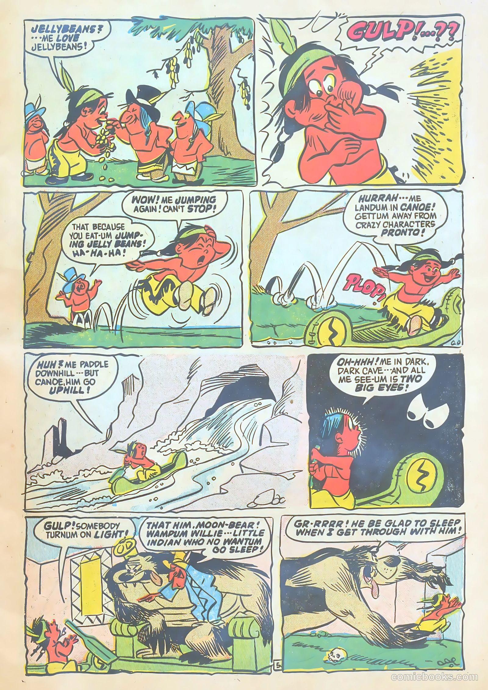 Ha Ha Comics #97 (1954) — page 7 of 36