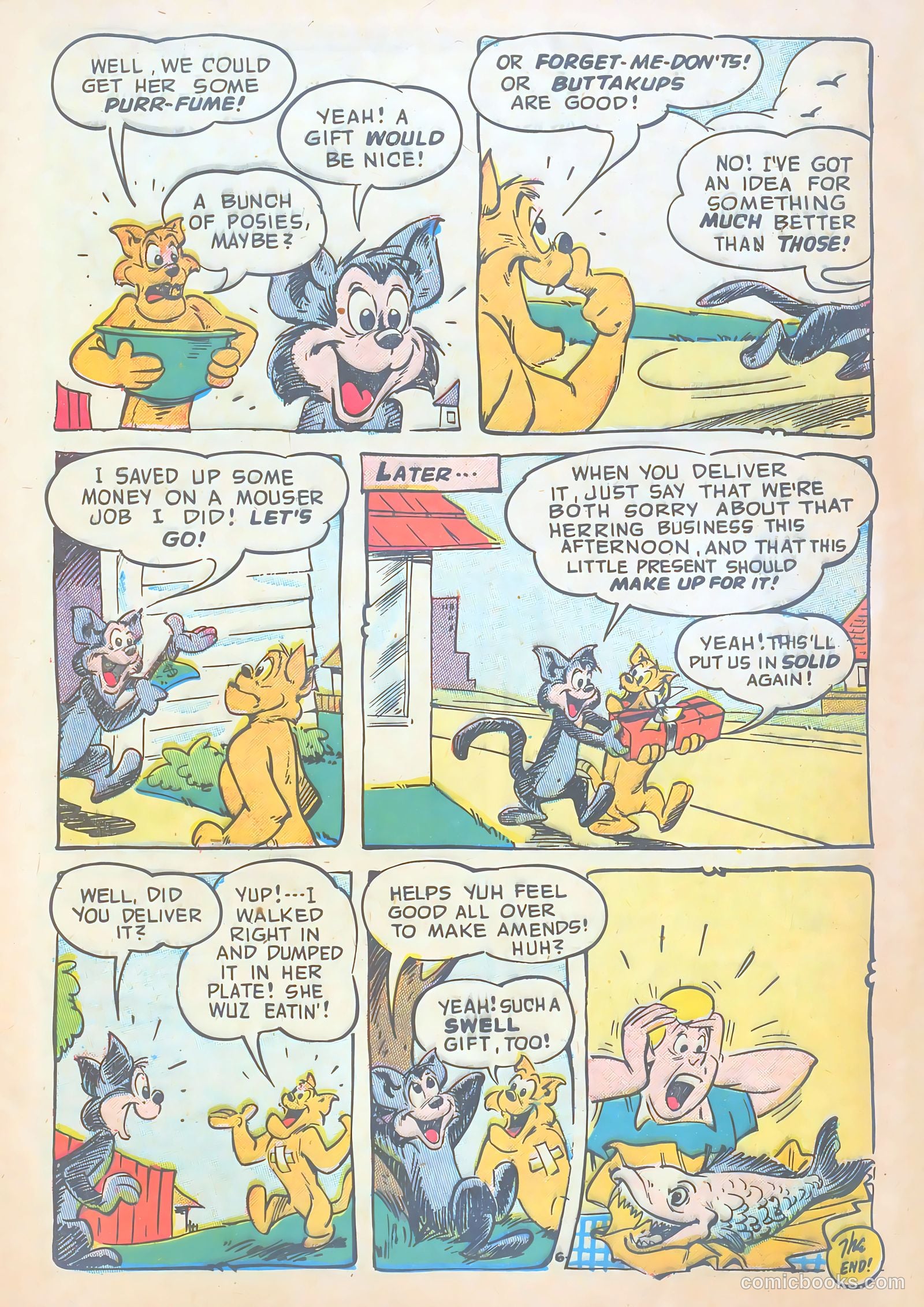 Ha Ha Comics #97 (1954) — page 32 of 36