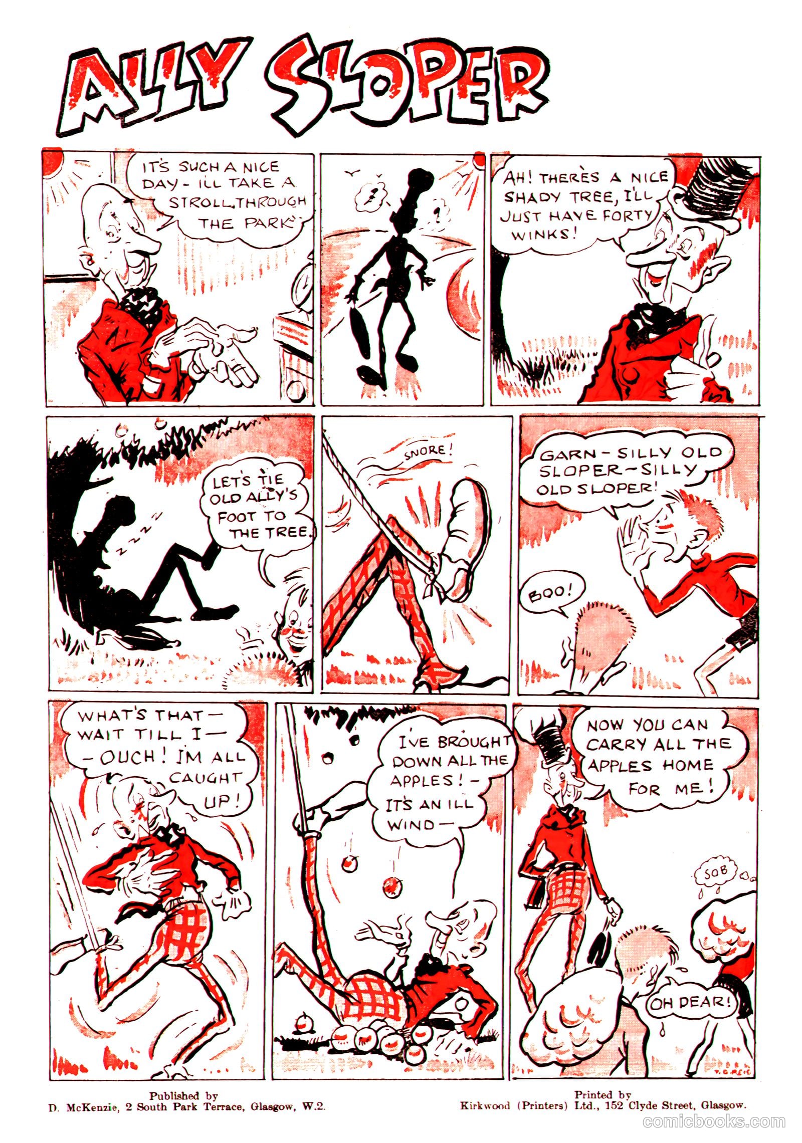 Ally Sloper #1 (1976) — page 7 of 7