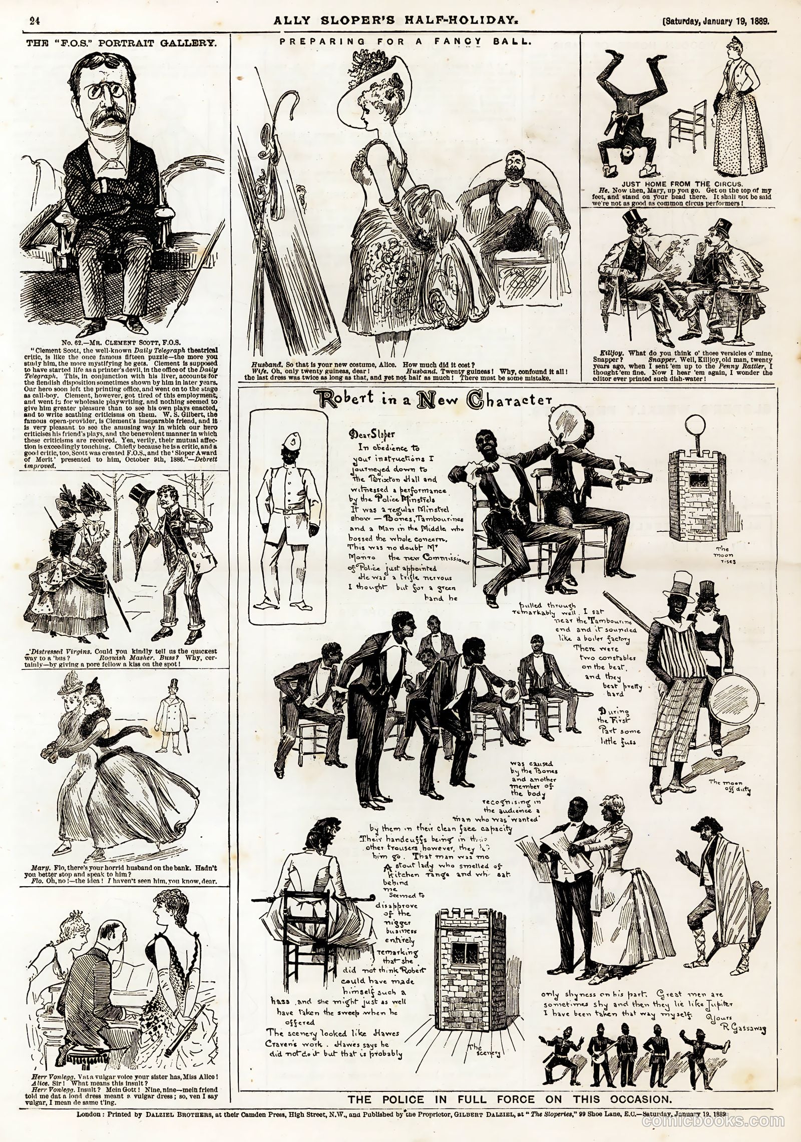 Ally Sloper's Half Holiday #247 (1889) — page 8 of 8