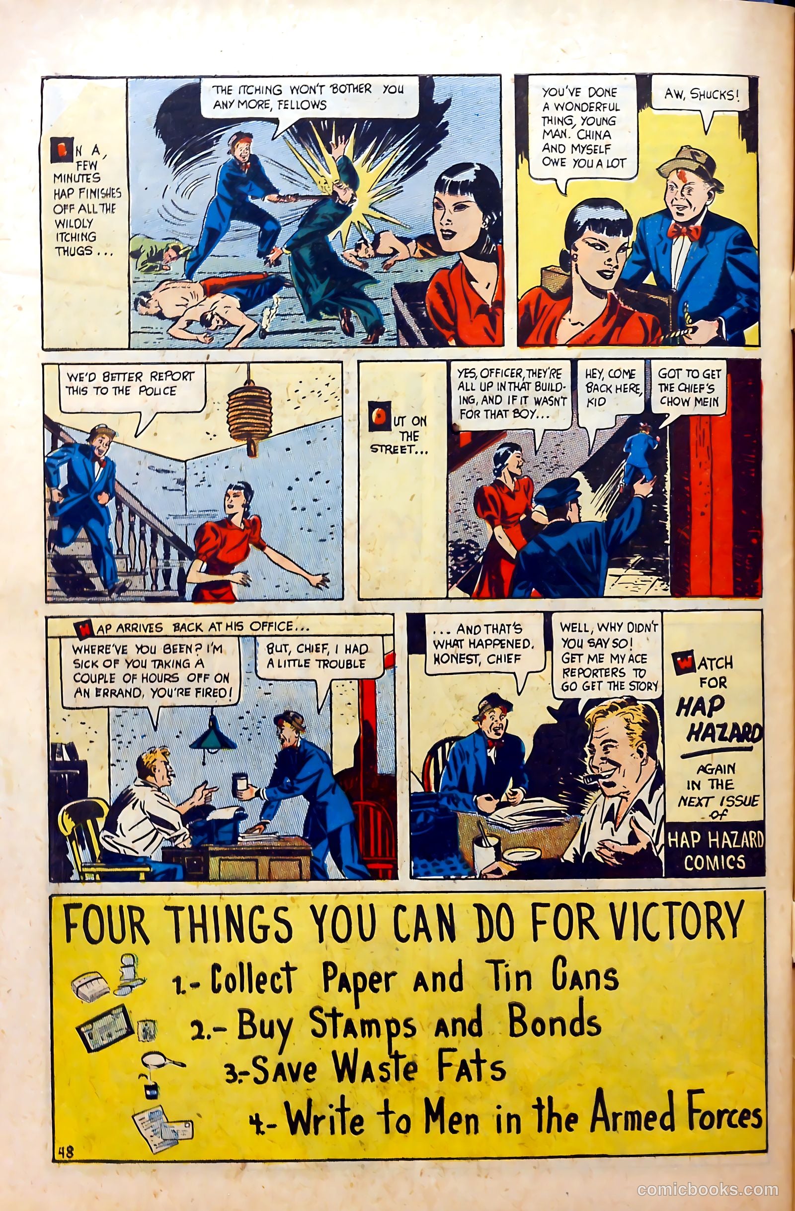 Hap Hazard #2 (1984) — page 50 of 52