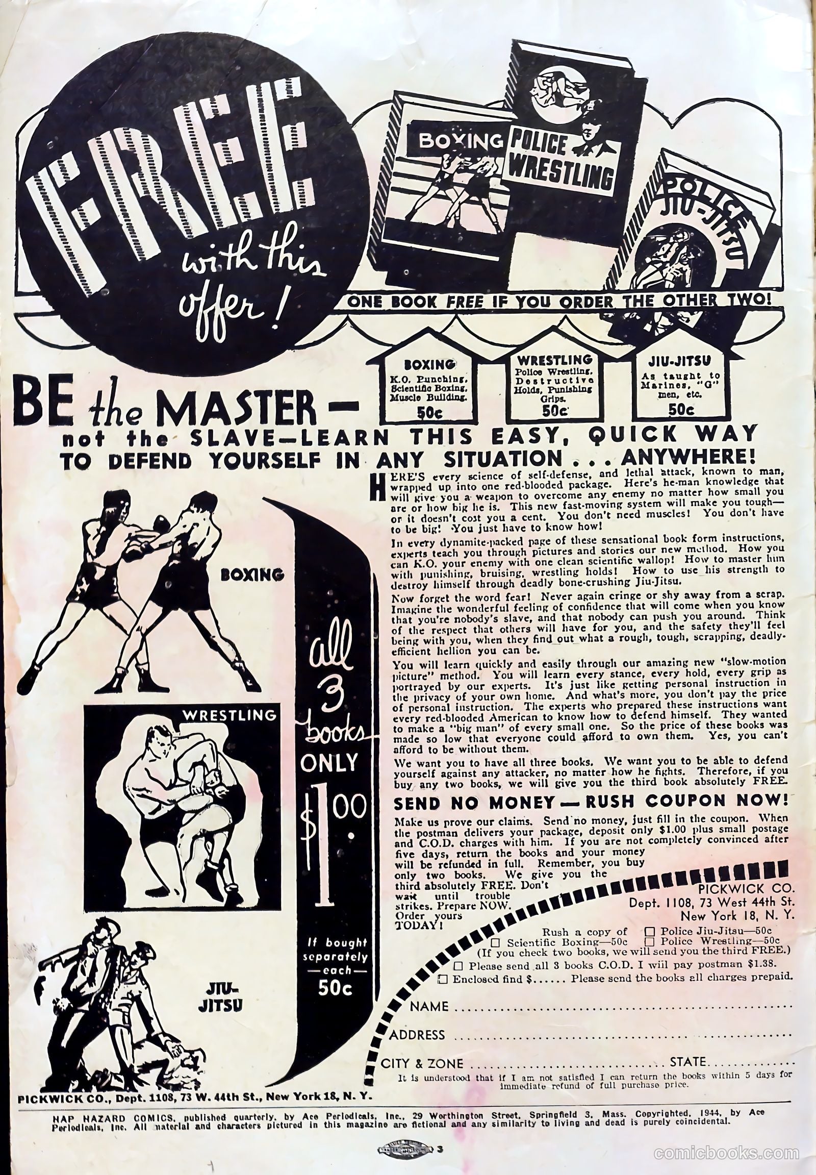 Hap Hazard Comics #1 (1944) — page 2 of 52