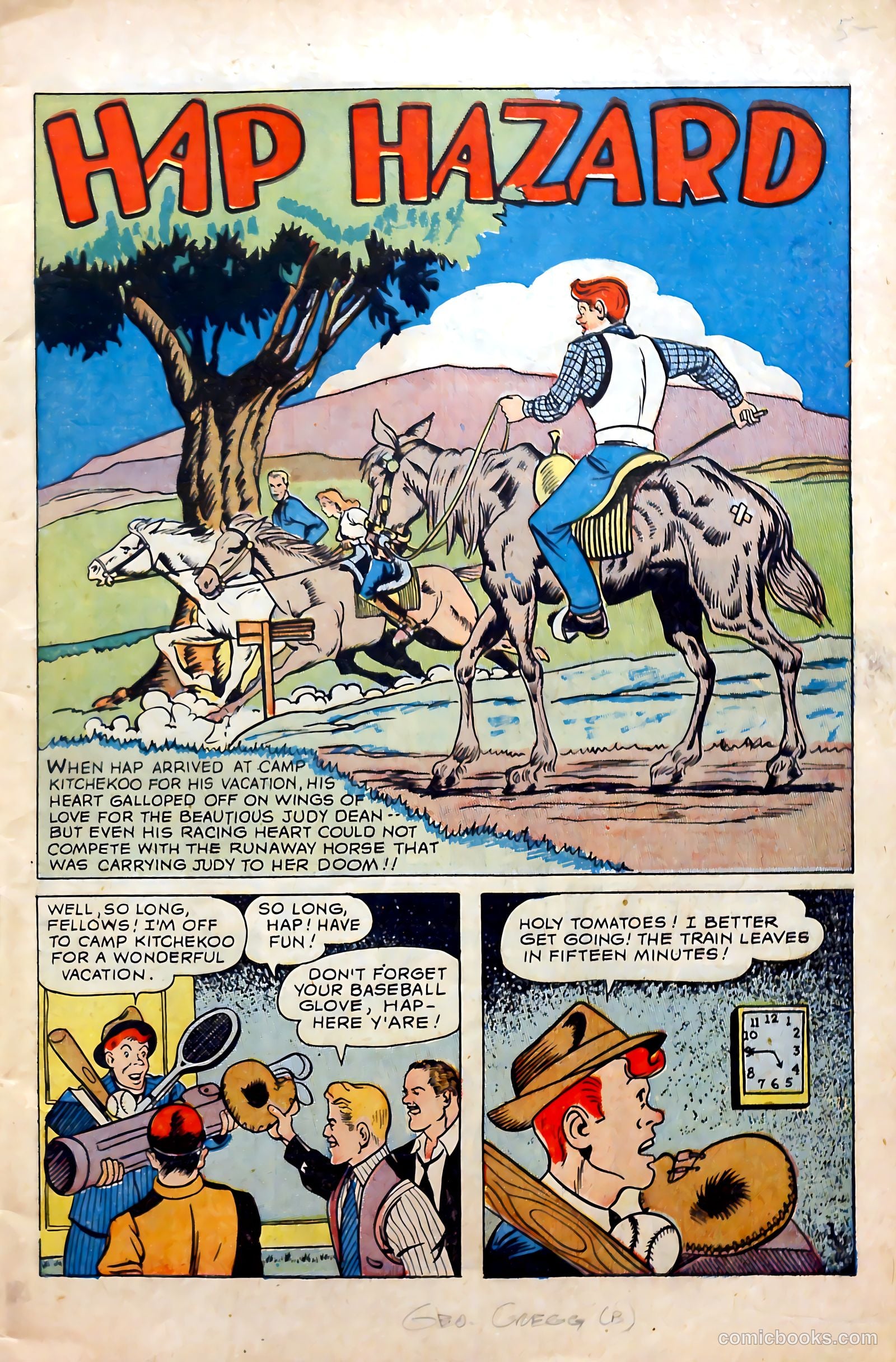 Hap Hazard Comics #1 (1944) — page 3 of 52